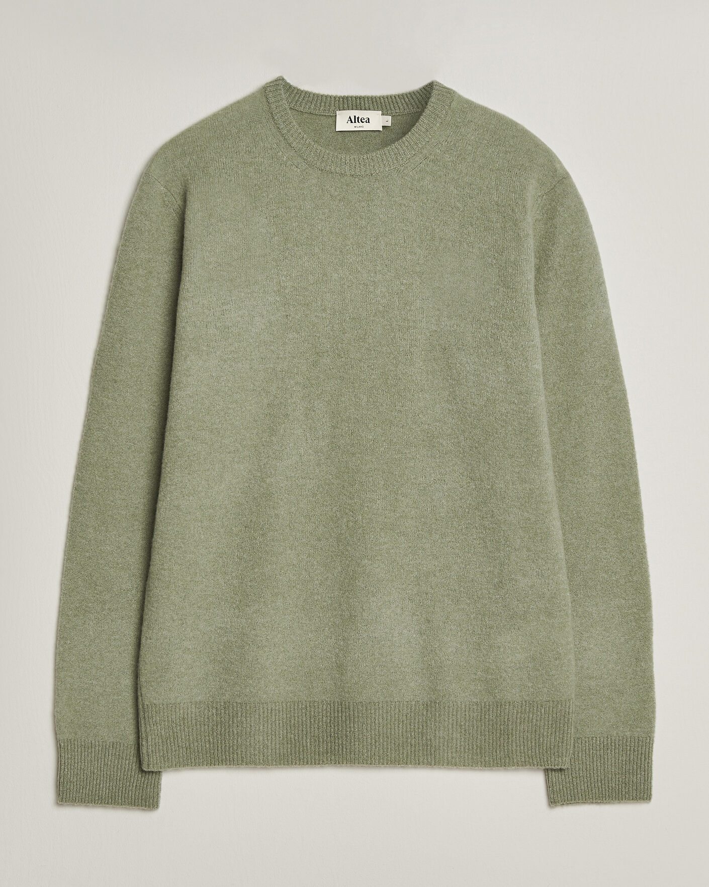 Herre | Trøjer | Altea | Cloud Cashmere Blend Sweater Mint Green