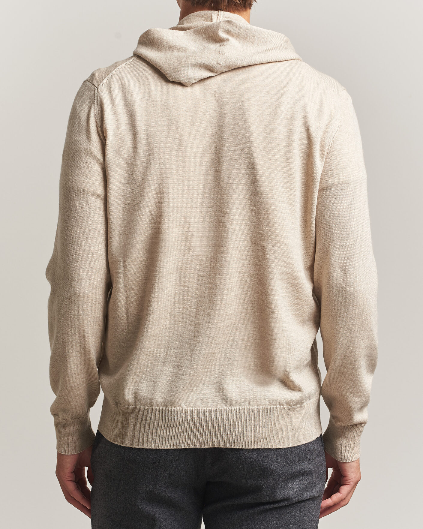 Herre | Trøjer | Altea | Merino Wool Cardigan Beige