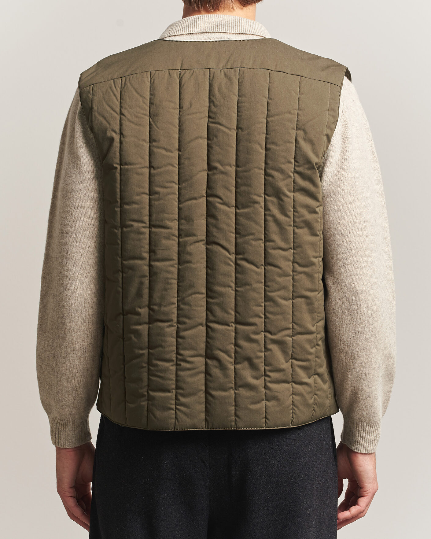 Herre | Veste | Aspesi | Quilted Liner Military