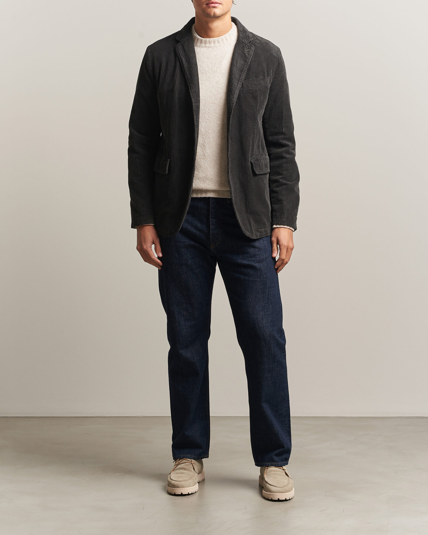 Herre | Blazere & jakker | Aspesi | Corduroy Blazer Dark Brown