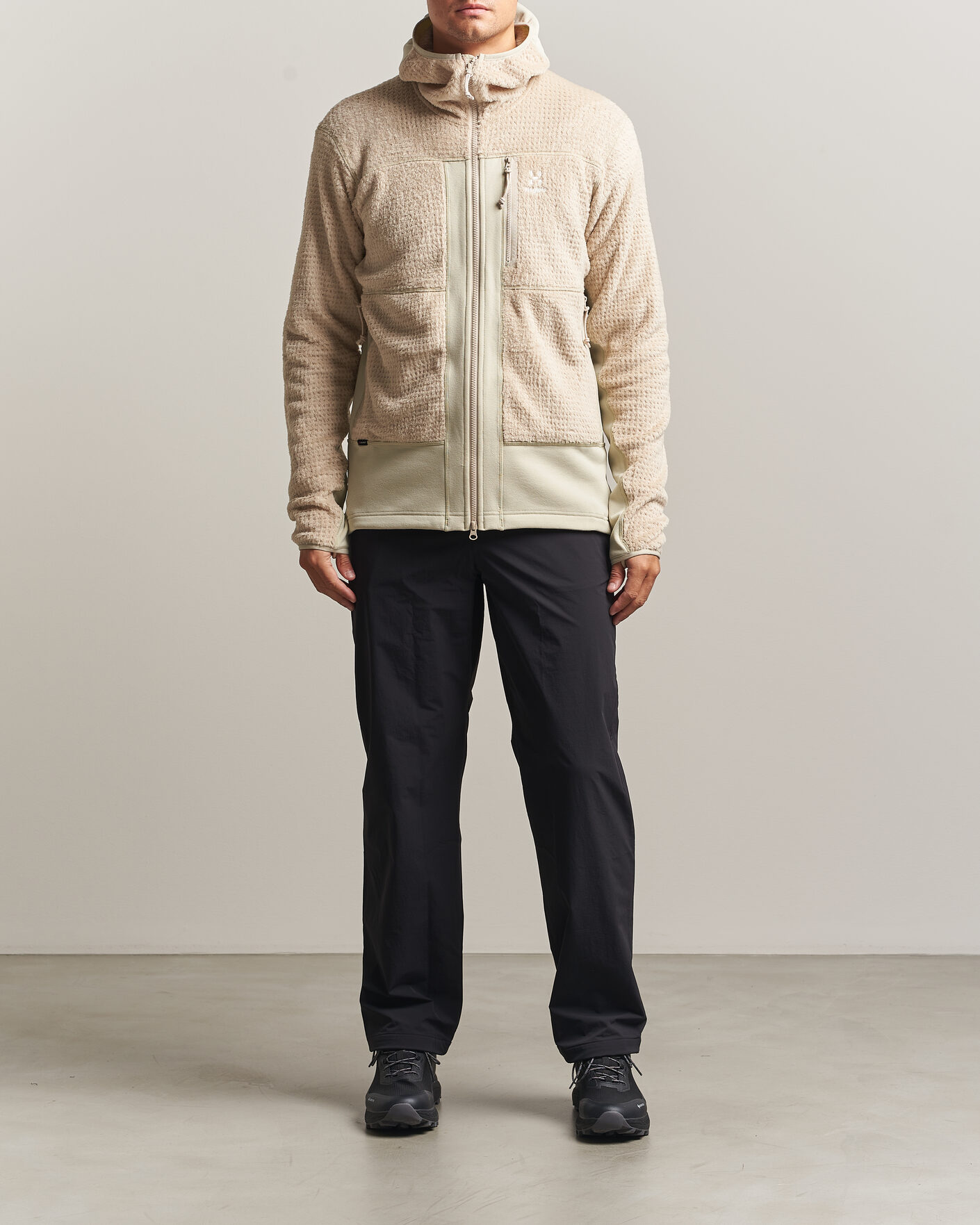 Herre | Trøjer | Haglöfs | Vassi Technical Mid Layer Chalk Beige