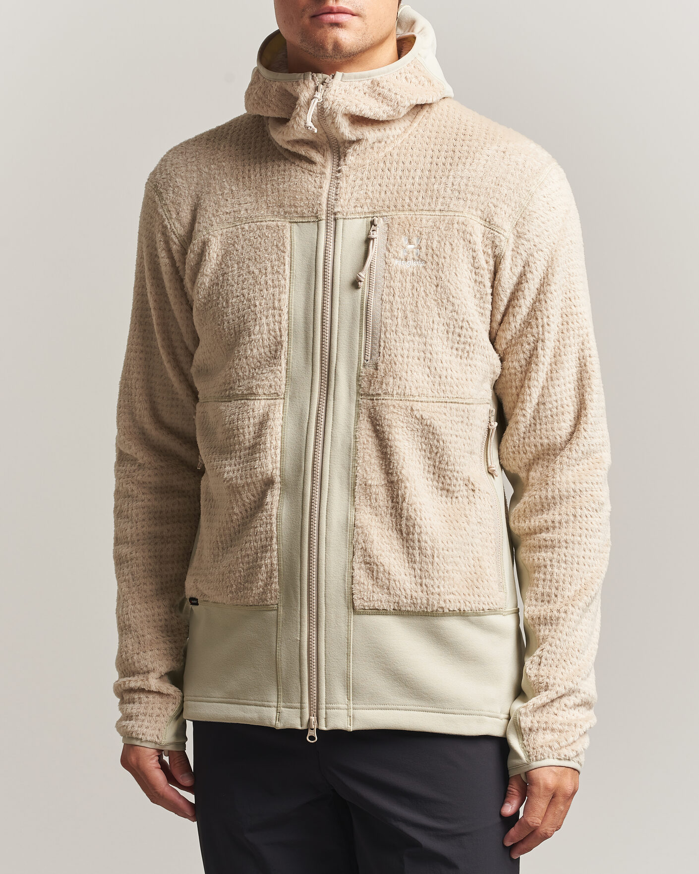 Herre | Trøjer | Haglöfs | Vassi Technical Mid Layer Chalk Beige