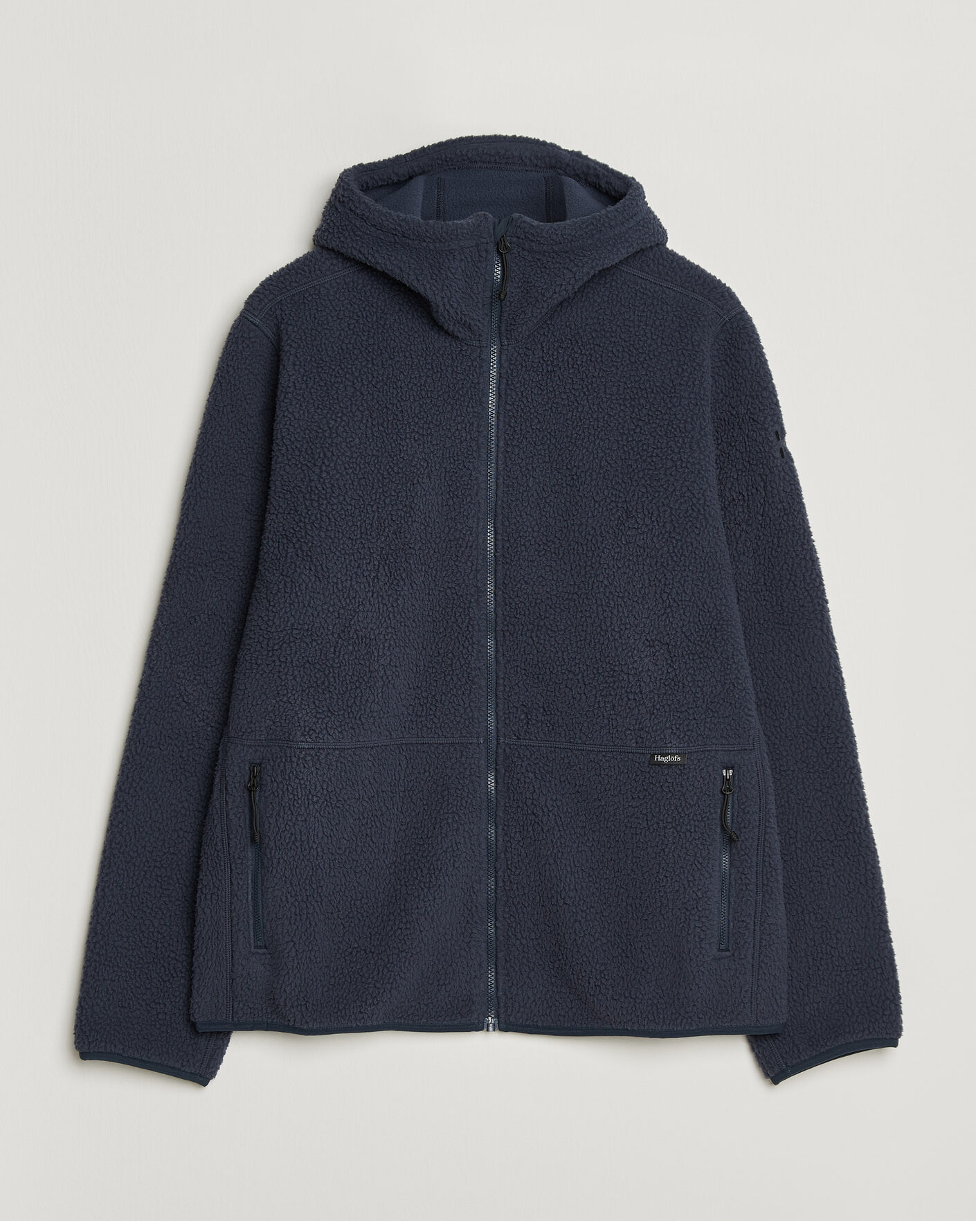 Herre | Trøjer | Haglöfs | Funäs Pile Hood Tarn Blue