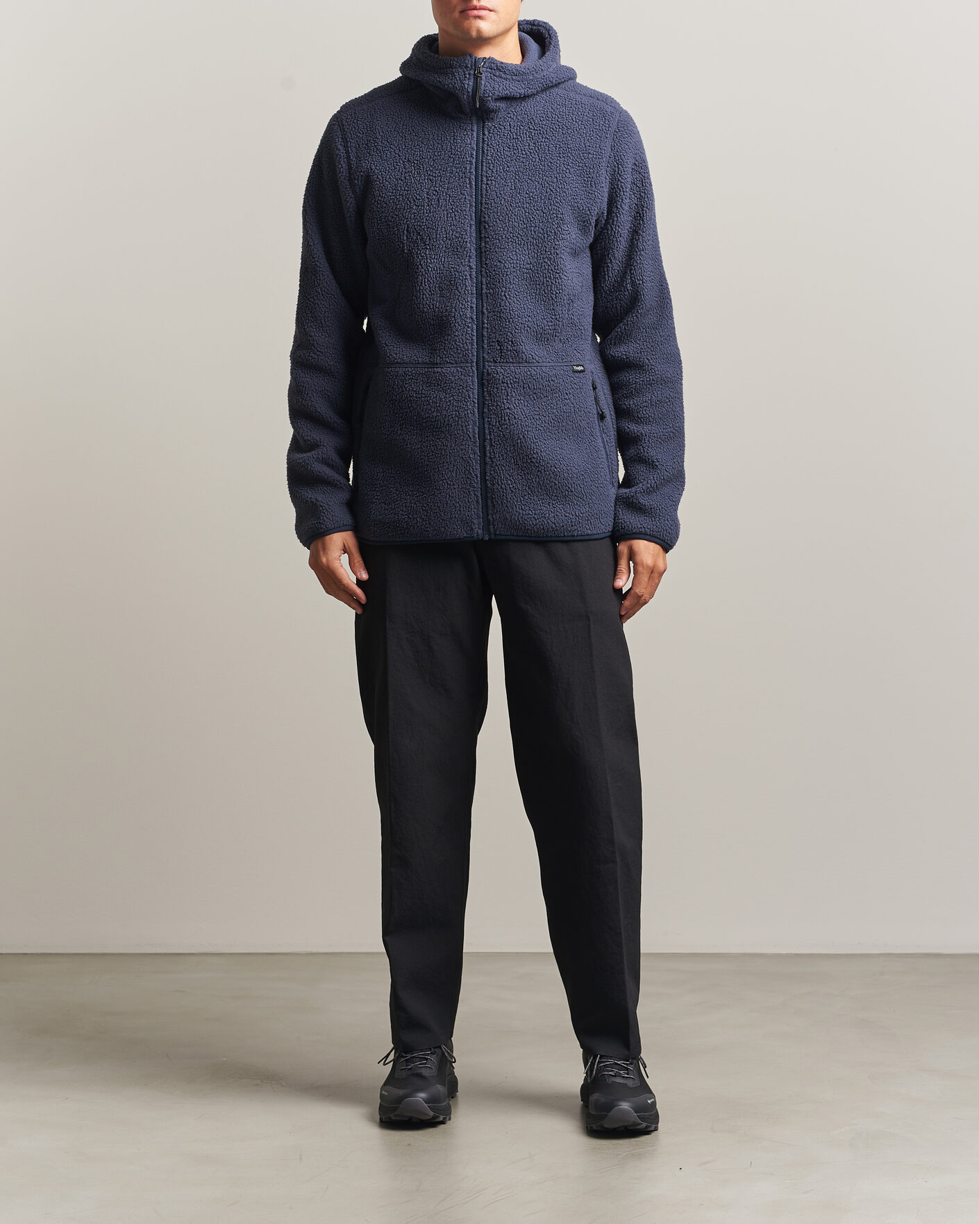 Herre | Trøjer | Haglöfs | Funäs Pile Hood Tarn Blue