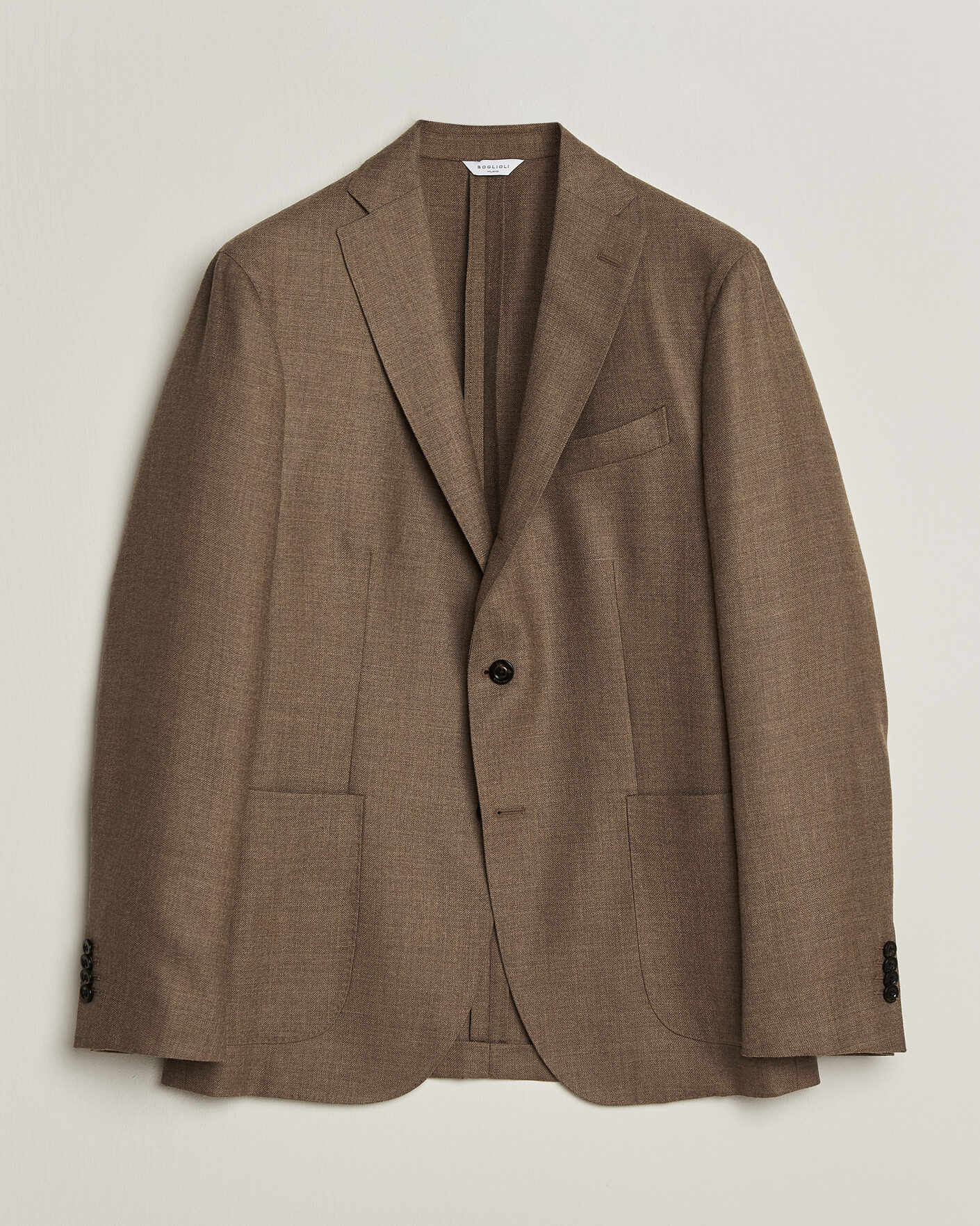 Herre | Blazere & jakker | Boglioli | K Jacket Wool Hopsack Blazer Beige