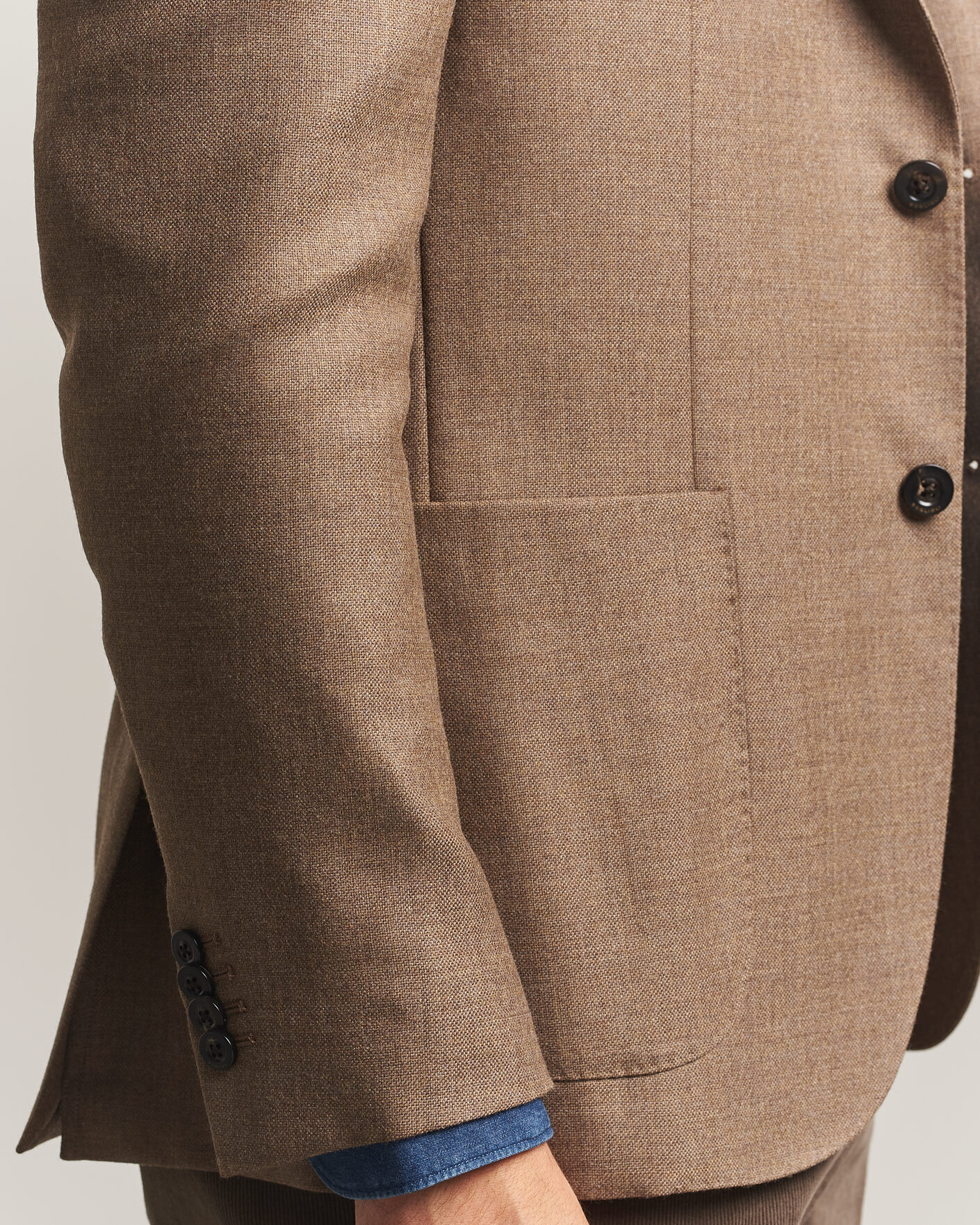 Herre | Blazere & jakker | Boglioli | K Jacket Wool Hopsack Blazer Beige