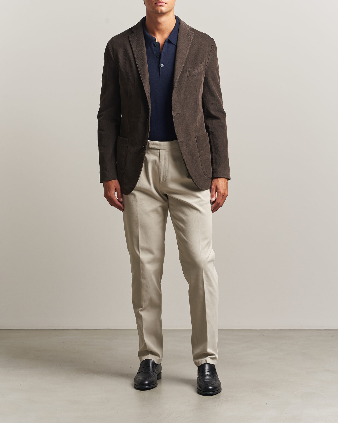 Herre | Blazere & jakker | Boglioli | K Jacket Corduroy Blazer Dark Brown