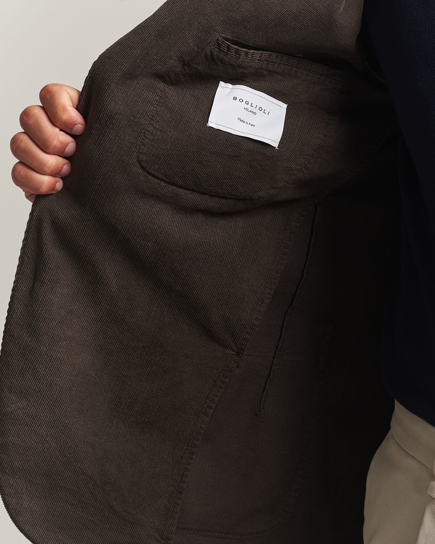 Herre | Blazere & jakker | Boglioli | K Jacket Corduroy Blazer Dark Brown