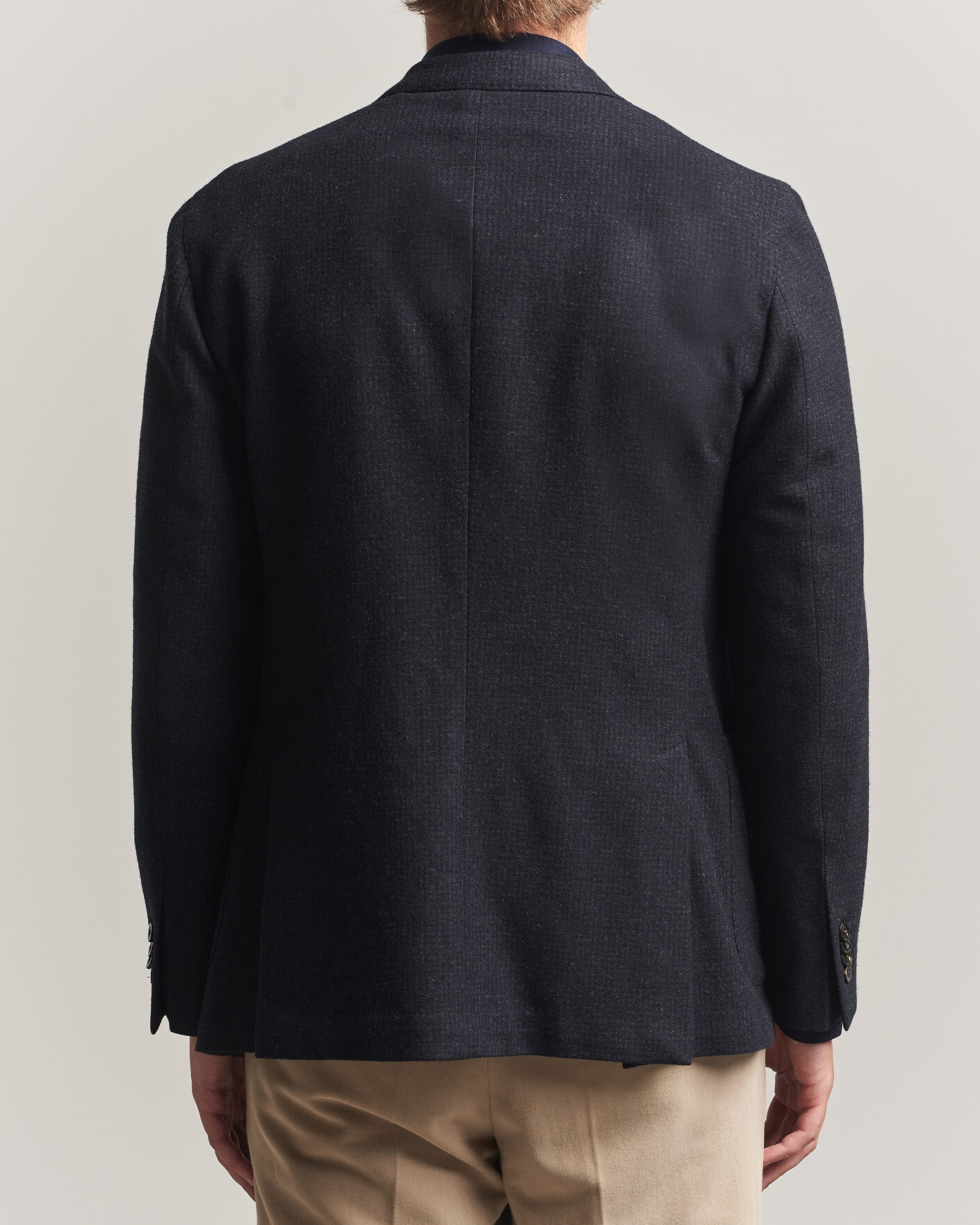 Herre | Blazere & jakker | Boglioli | K Jacket Wool Houndstooth Blazer Navy