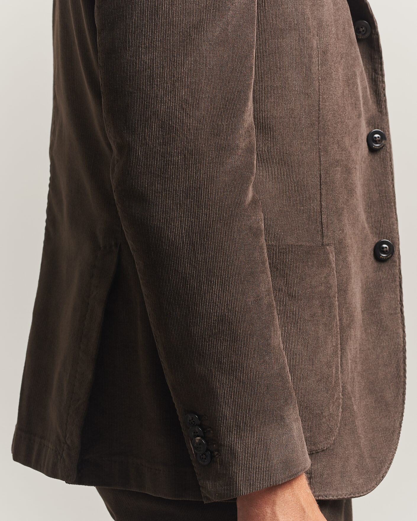 Herre | Jakkesæt | Boglioli | K Jacket Baby Corduroy Suit Dark Brown