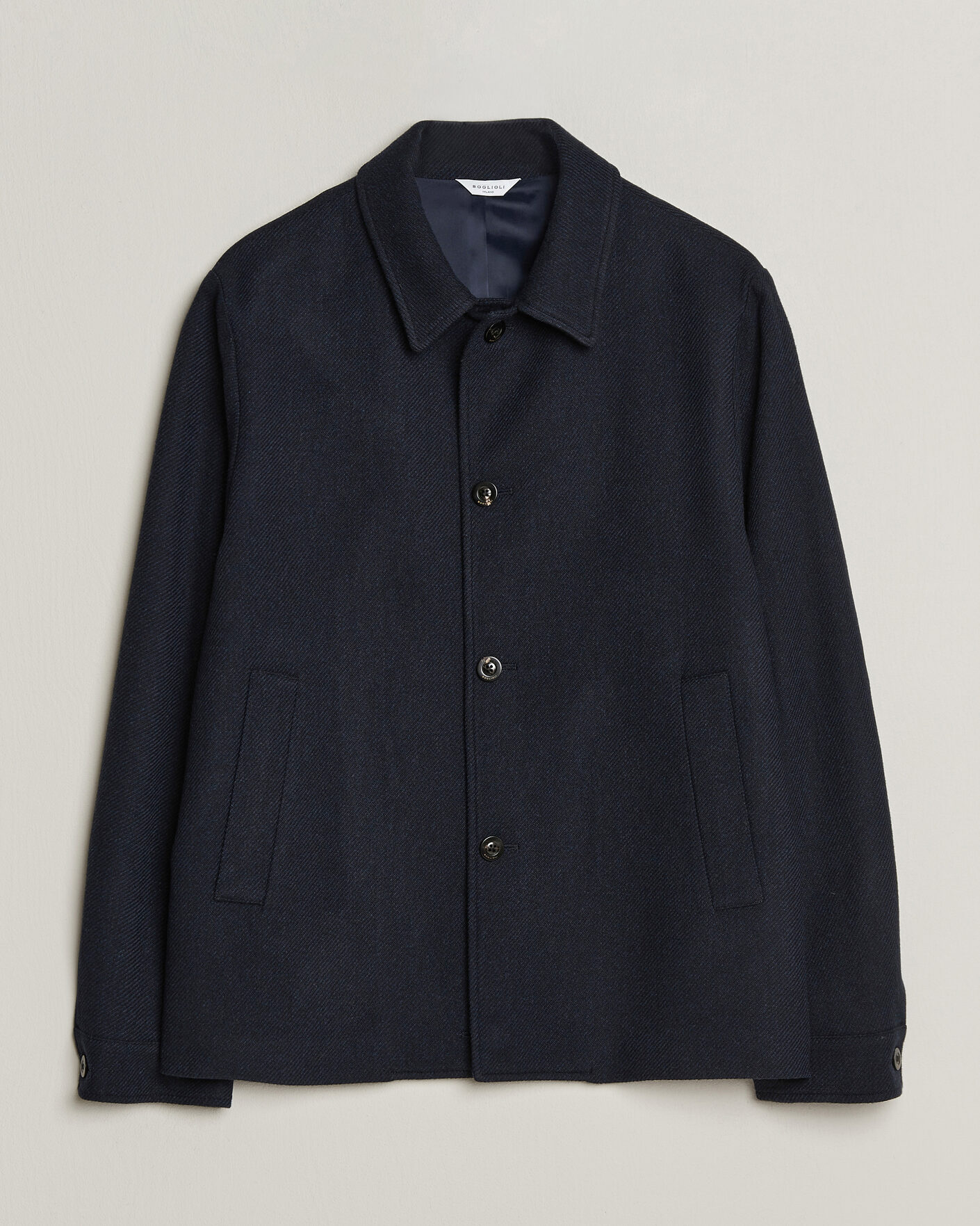 Herre | Jakker | Boglioli | Wool/Cashmere Solferino Jacket Navy