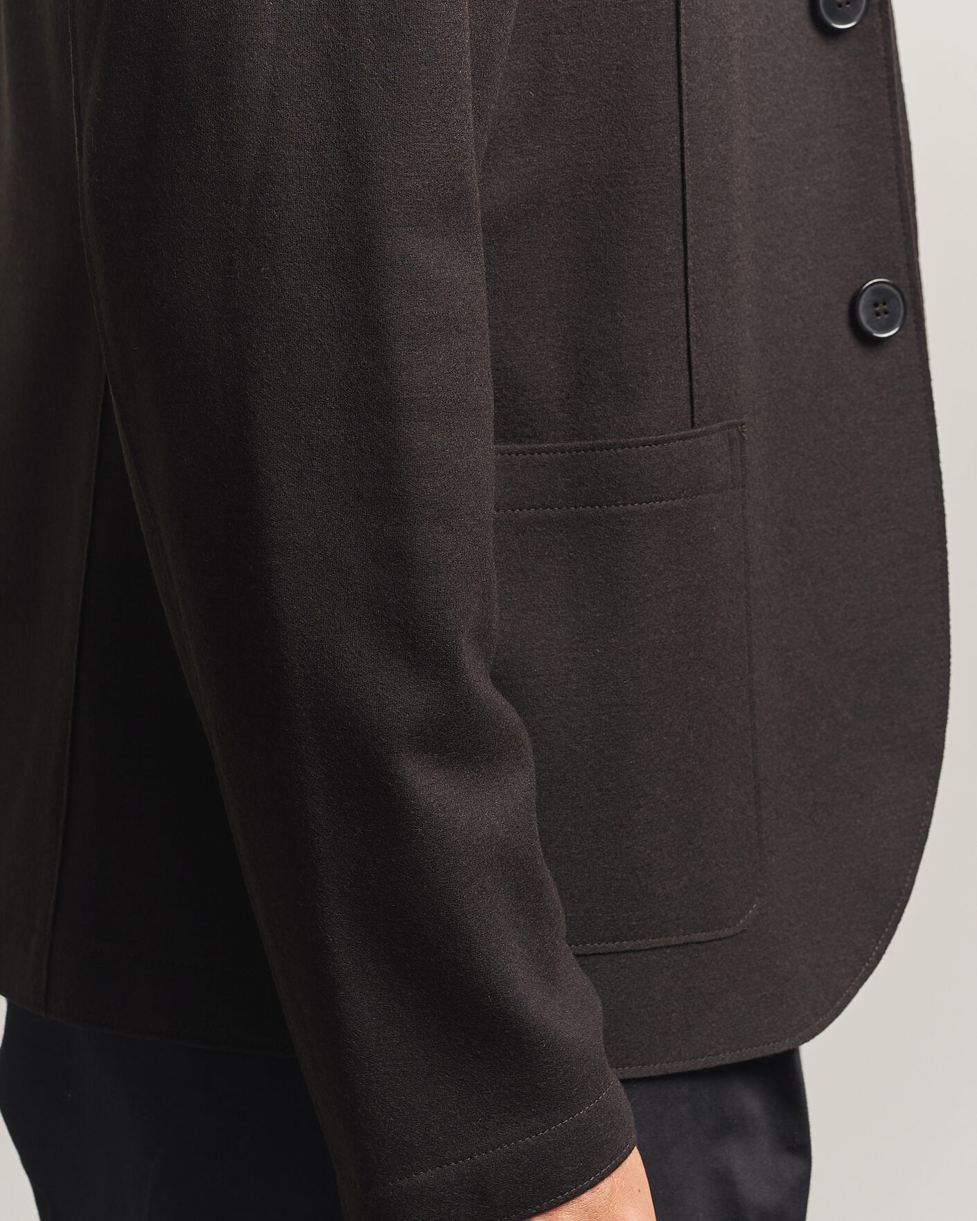 Herre | Blazere & jakker | Harris Wharf London | Two Button Superfine Merino Blazer Brown