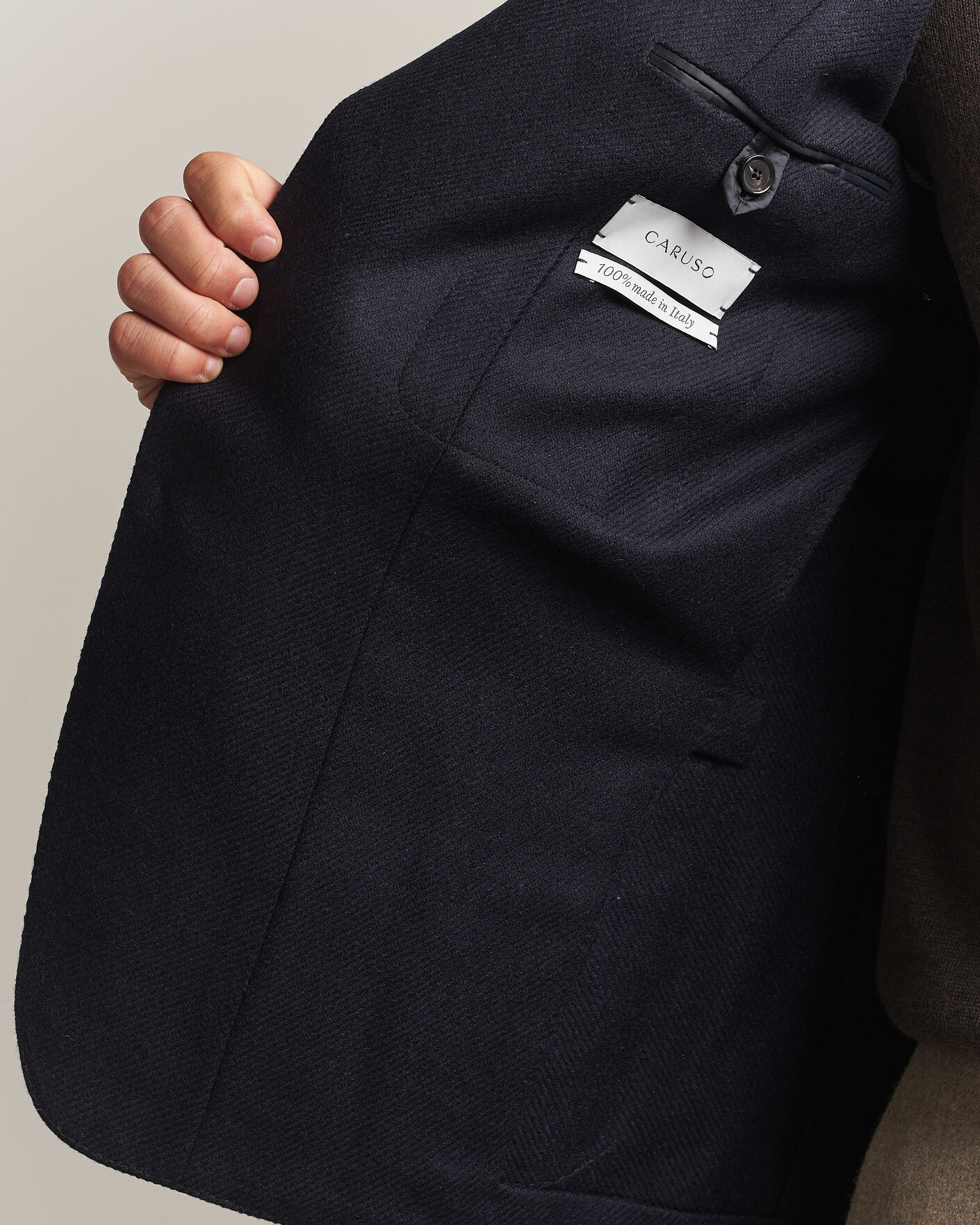 Herre | Blazere & jakker | Caruso | Aida Wool/Cashmere Blazer Navy