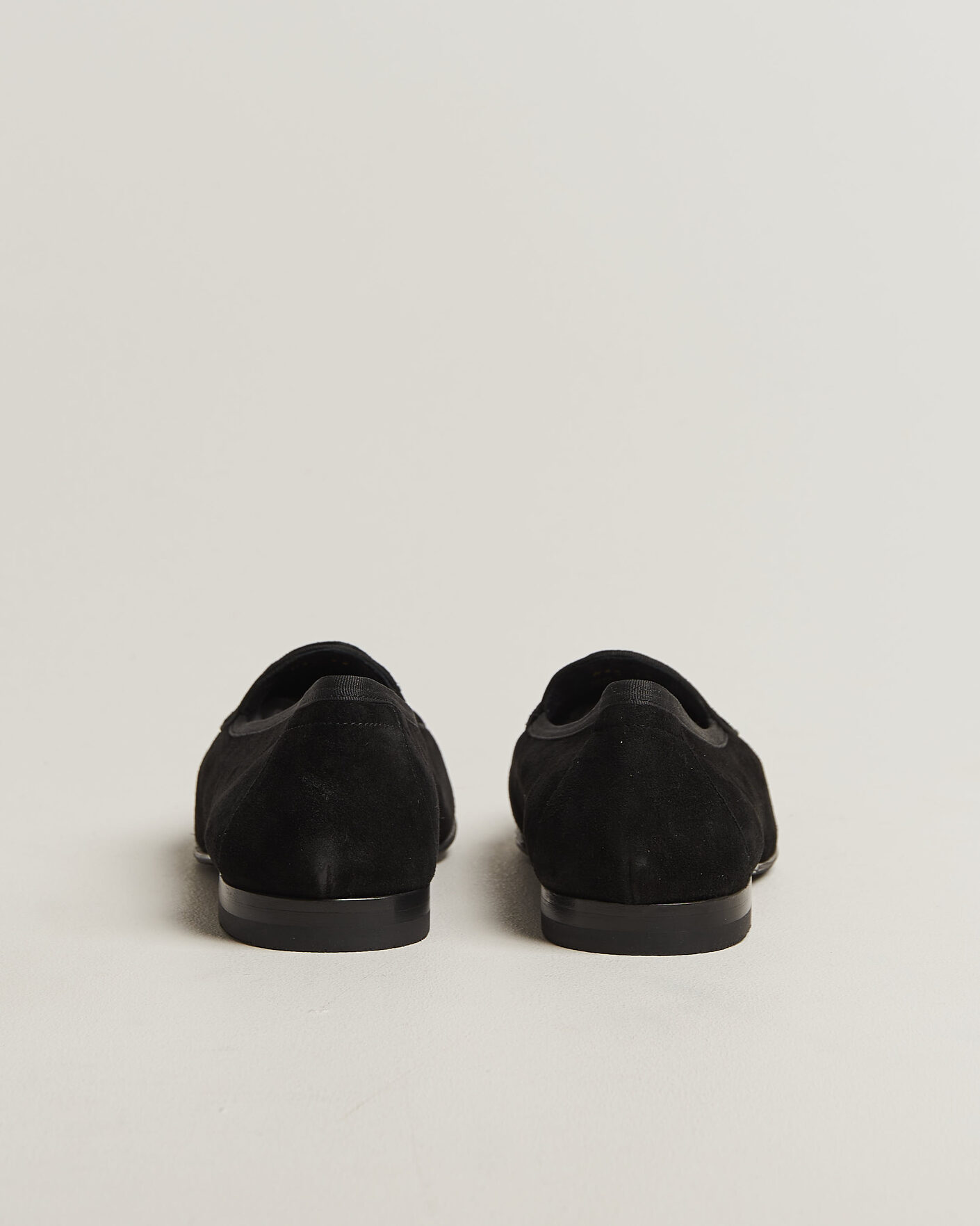 Herre | Loafers | Loake 1880 | Belgrave Black Suede Belgian Loafer Black
