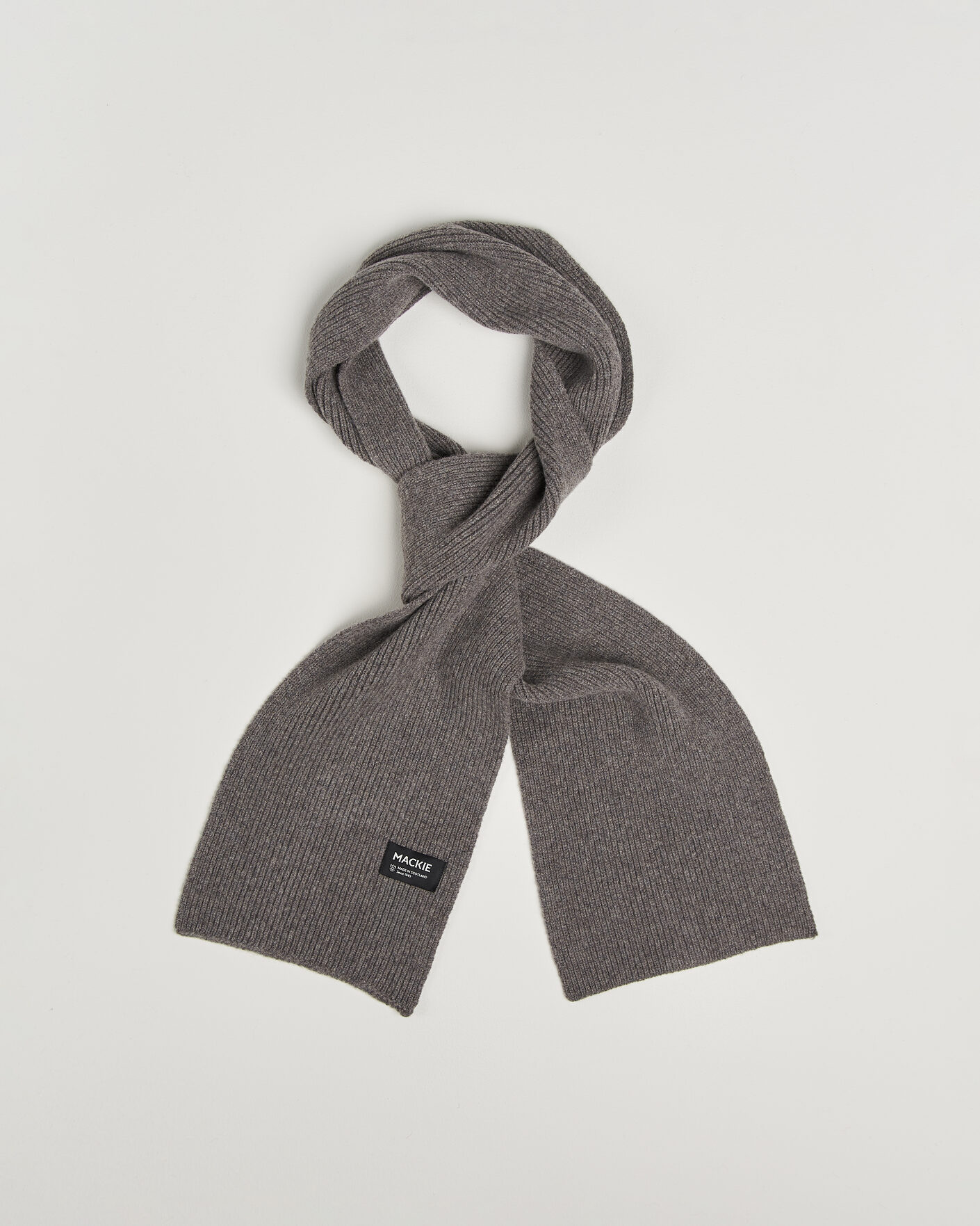 Herre | Halstørklæder | Robert Mackie | Clyde Lambswool Scarf Light Brown