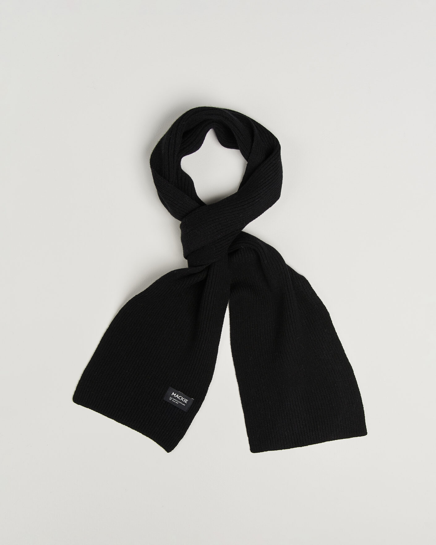 Herre | Halstørklæder | Robert Mackie | Clyde Lambswool Scarf Black