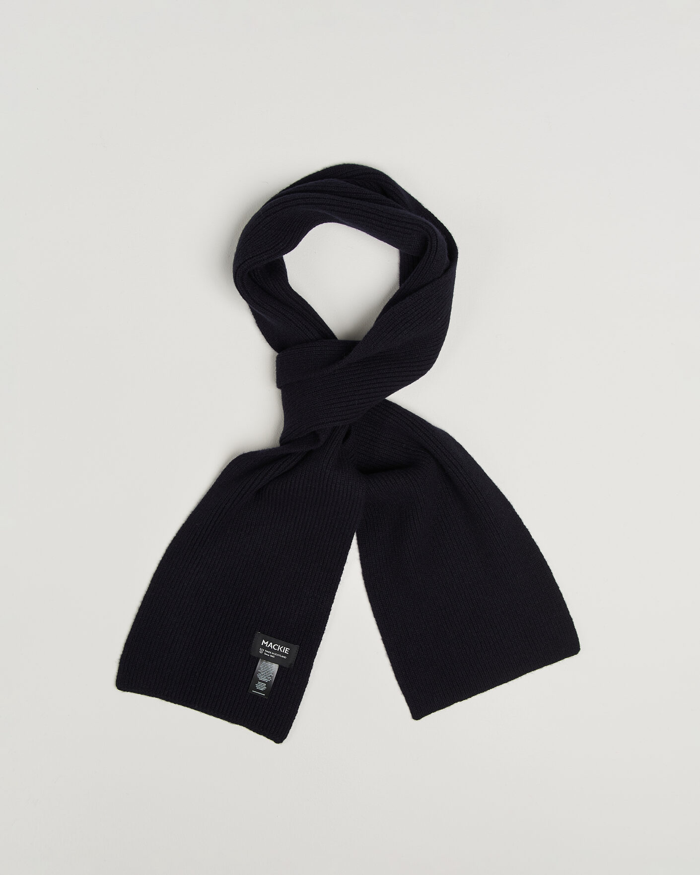 Herre | Halstørklæder | Robert Mackie | Clyde Lambswool Scarf Navy