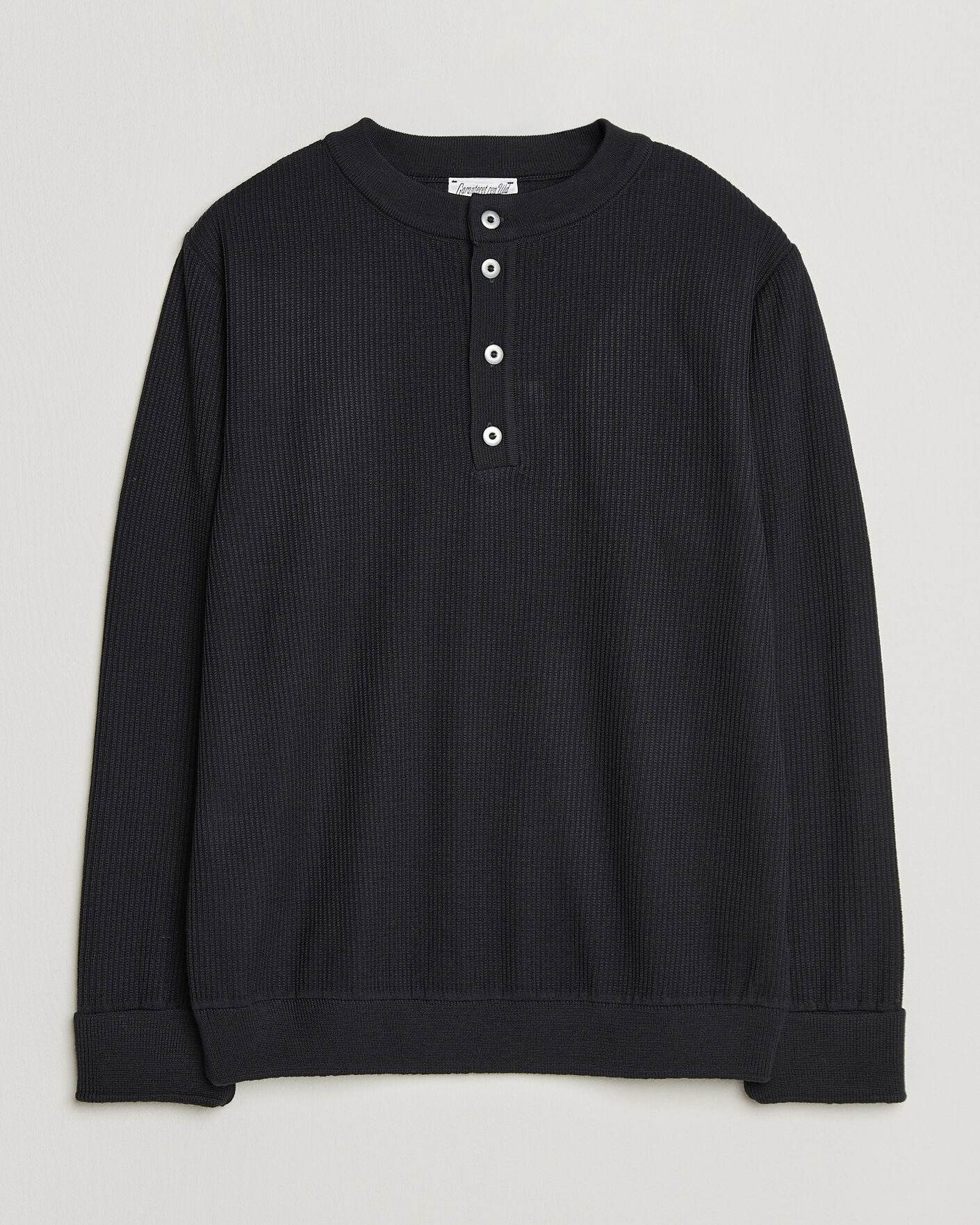 Herre | Trøjer | S.N.S. Herning | Stamina Rib Henley Navy Blue