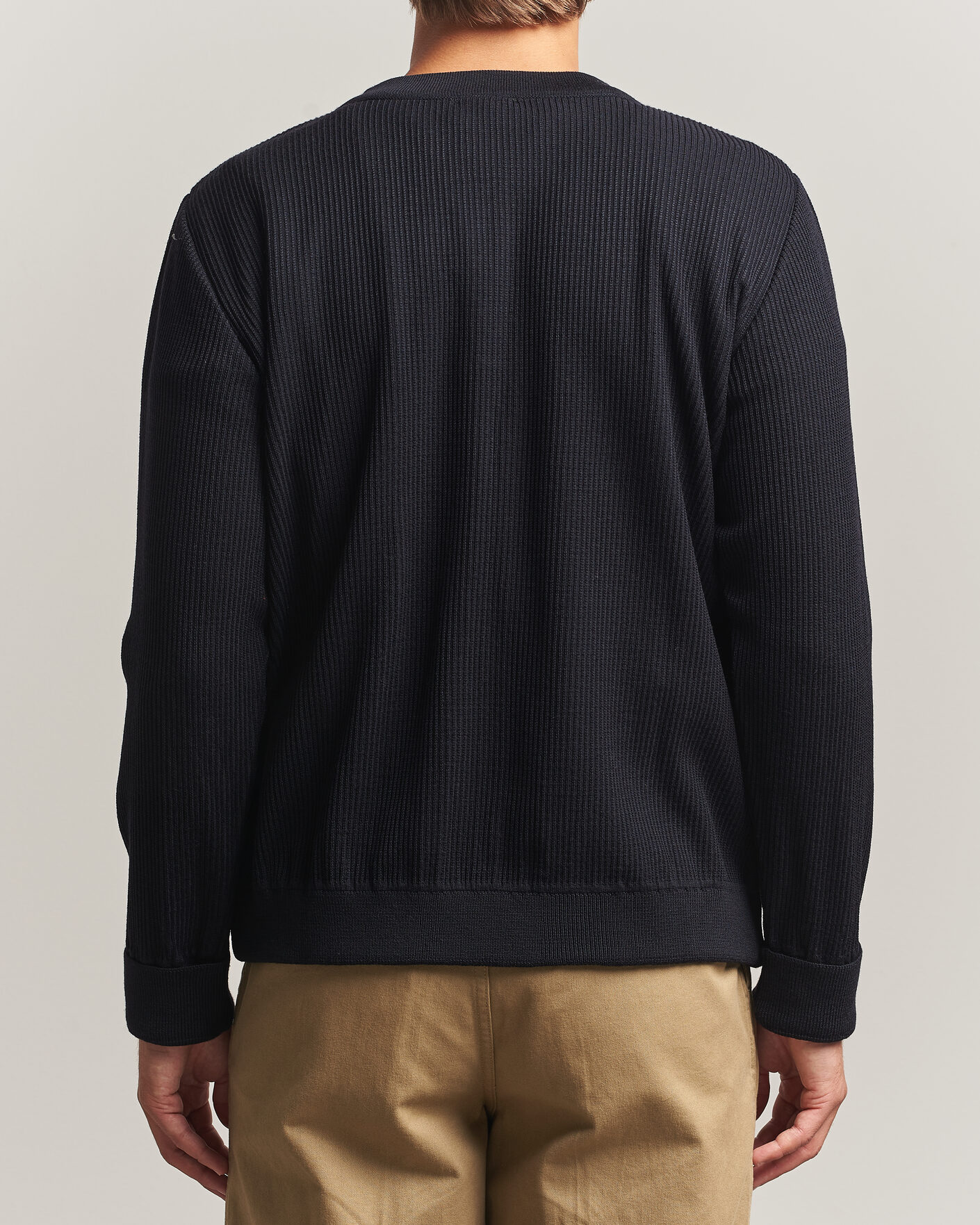 Herre | Trøjer | S.N.S. Herning | Stamina Rib Henley Navy Blue