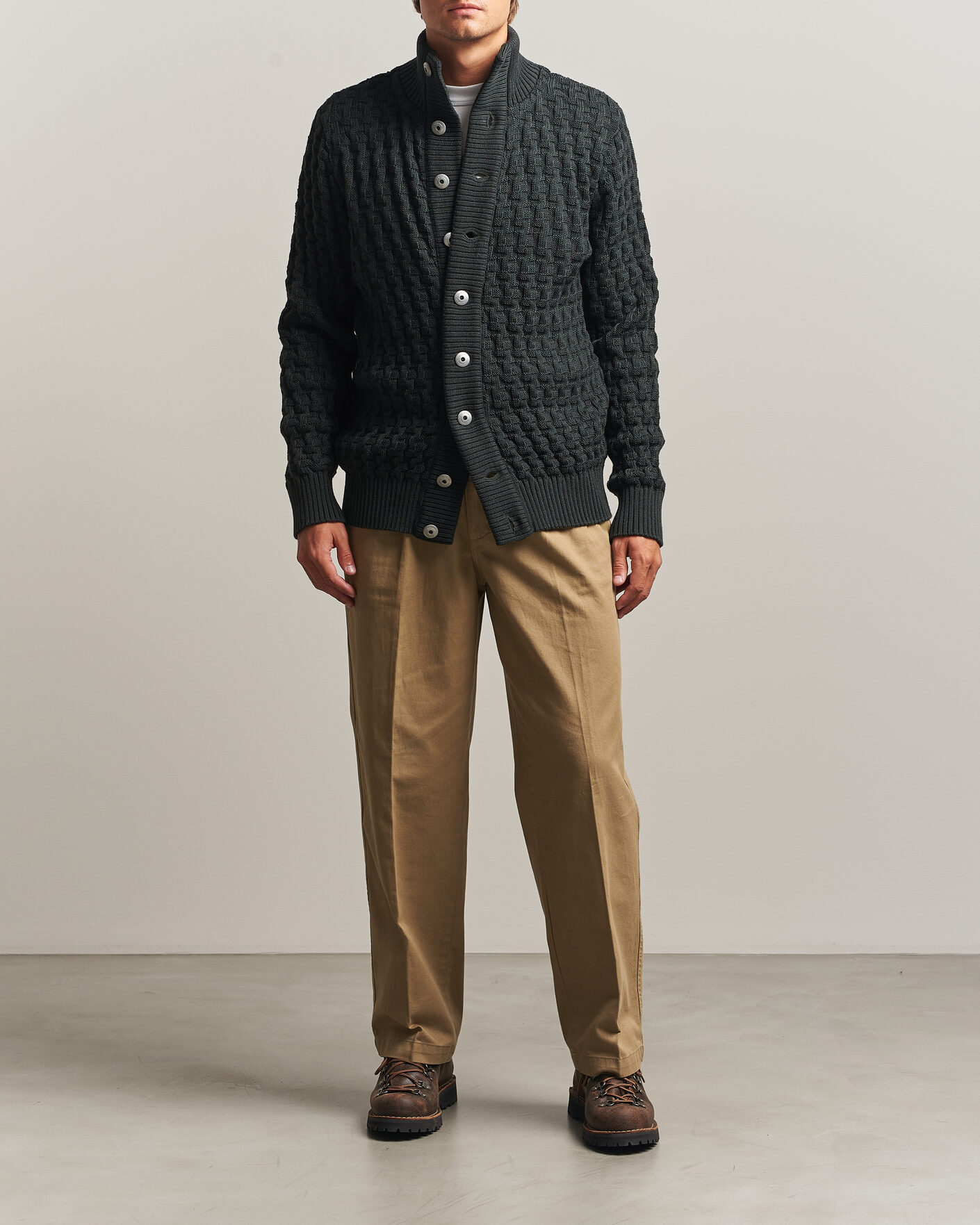 Herre | Trøjer | S.N.S. Herning | Stark Cardigan Terrain Green