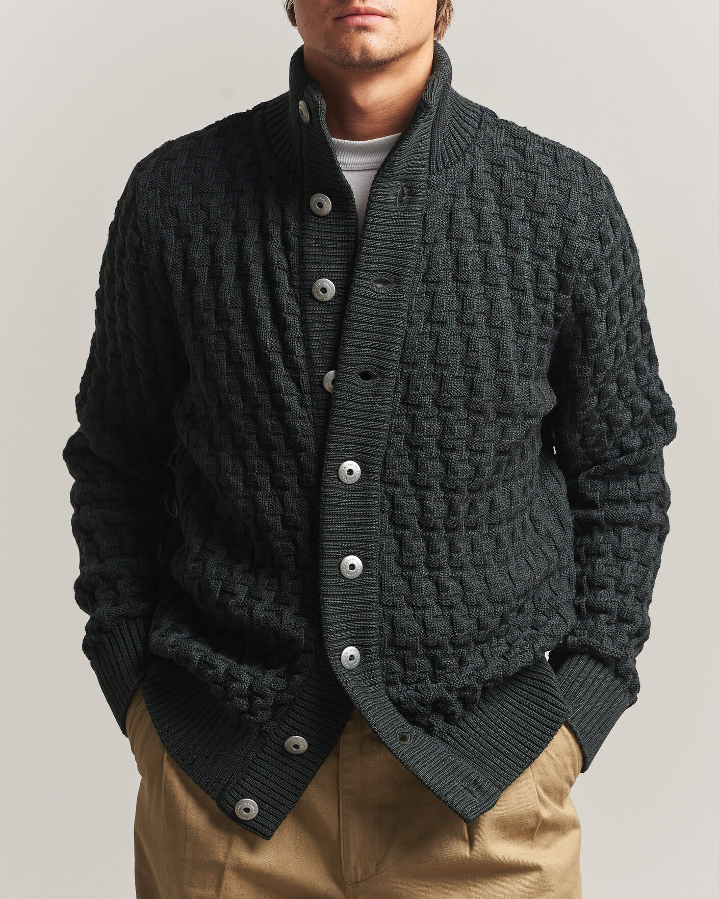 Herre | Trøjer | S.N.S. Herning | Stark Cardigan Terrain Green