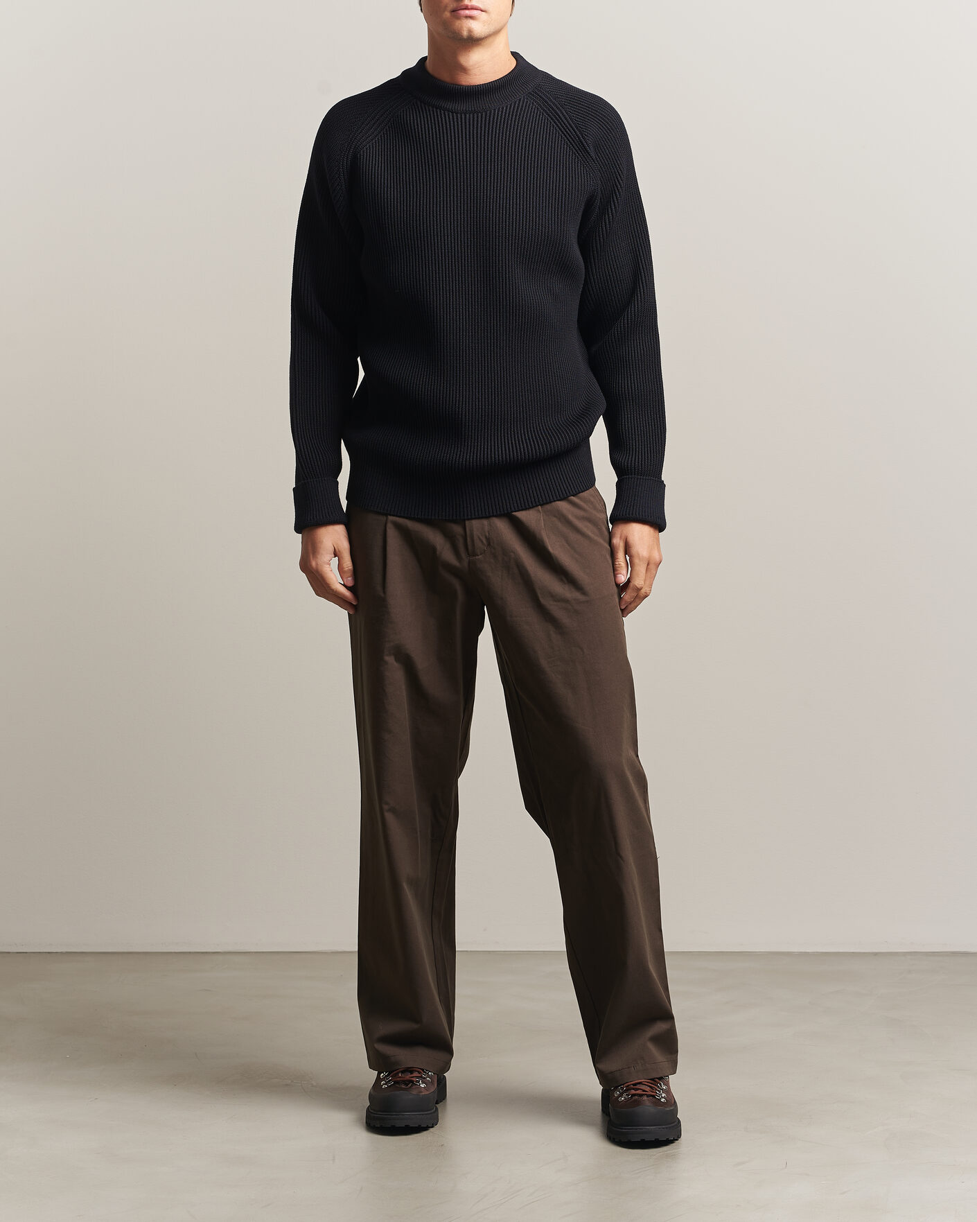 Herre | Trøjer | S.N.S. Herning | Render Mock Neck Navy Blue