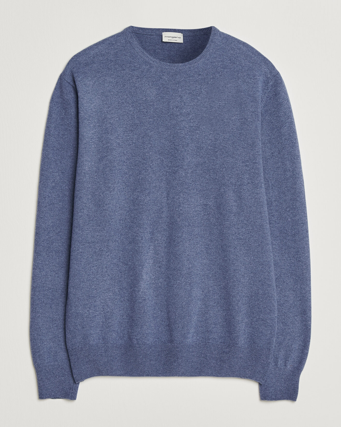 Herre | Trøjer | Morgano | Wool/Cashmere Crewneck Jeans
