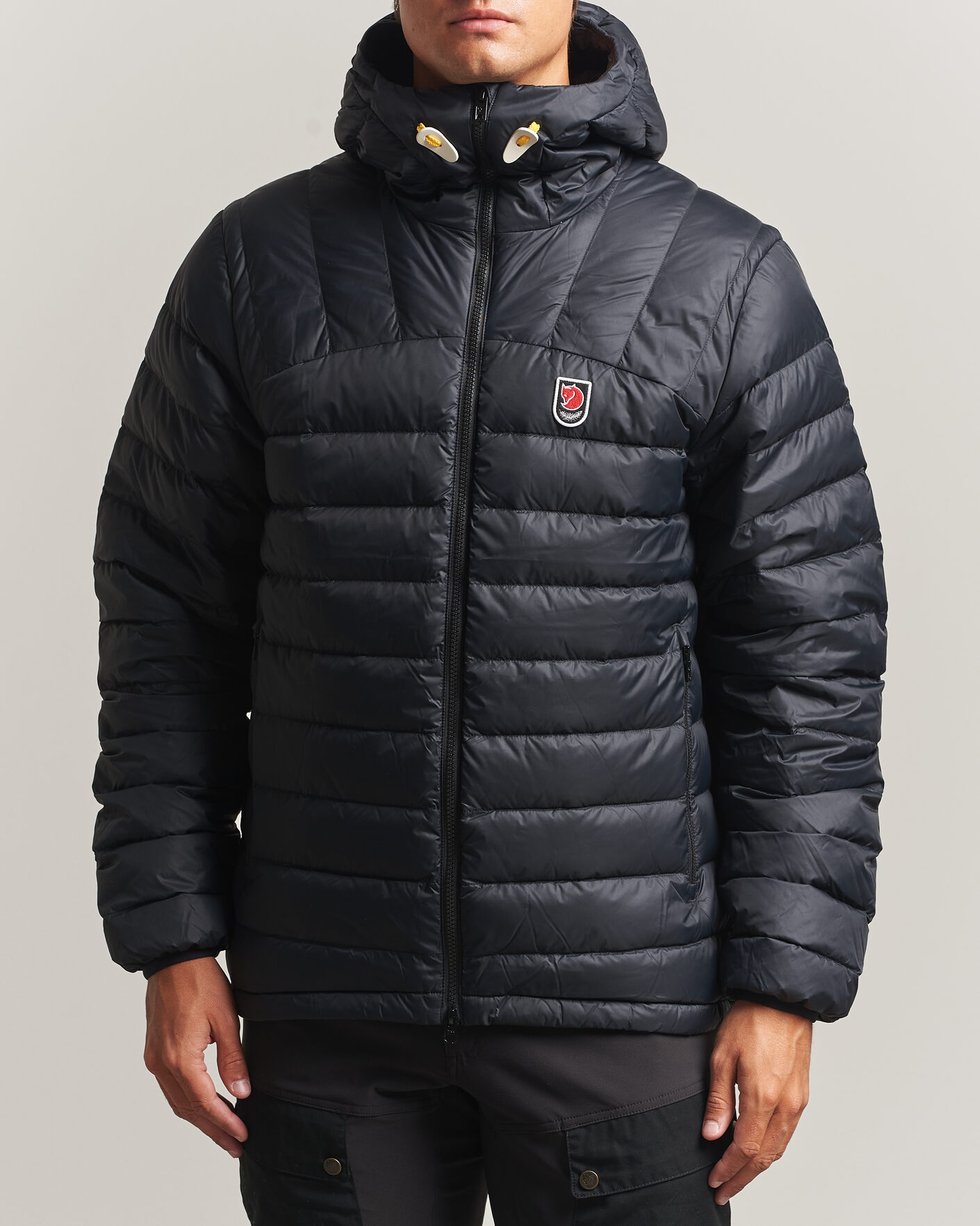 Herre | Jakker | Fjällräven | Expedition Pack Down Hoodie Black