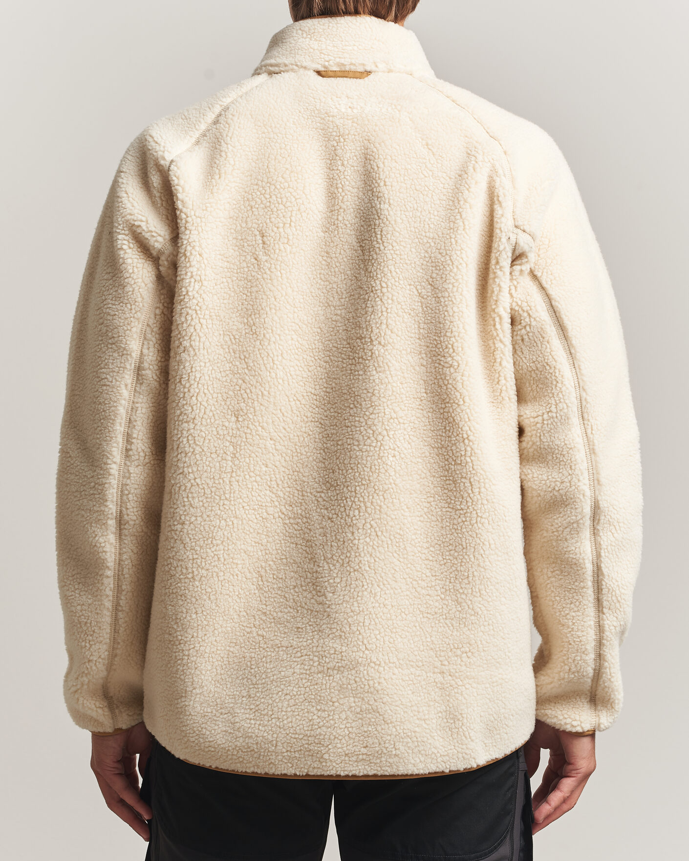 Herre | Trøjer | Fjällräven | Vardag Pile Fleece Zip Jacket Chalk White