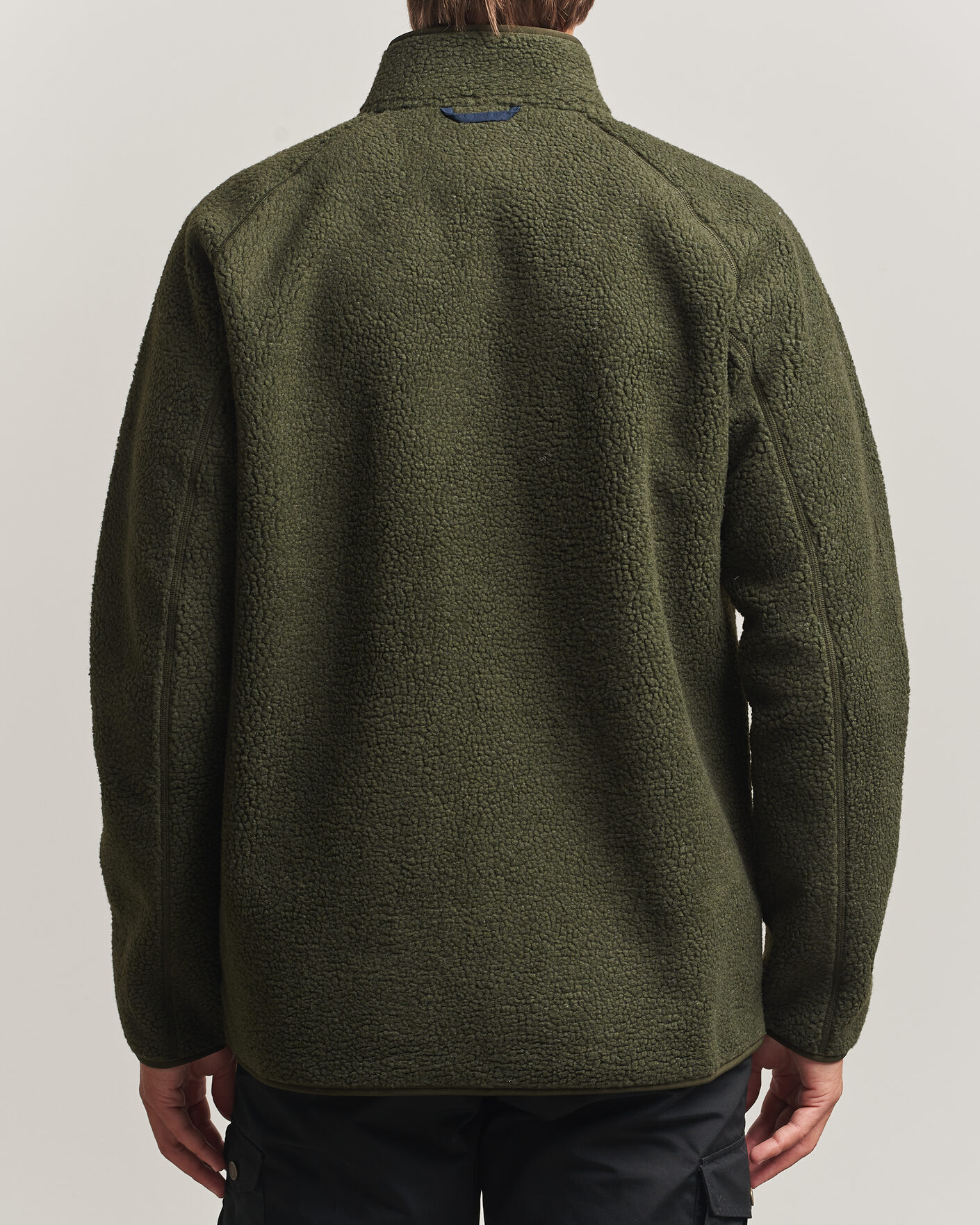 Herre | Trøjer | Fjällräven | Vardag Pile Fleece Zip Jacket Deep Forest