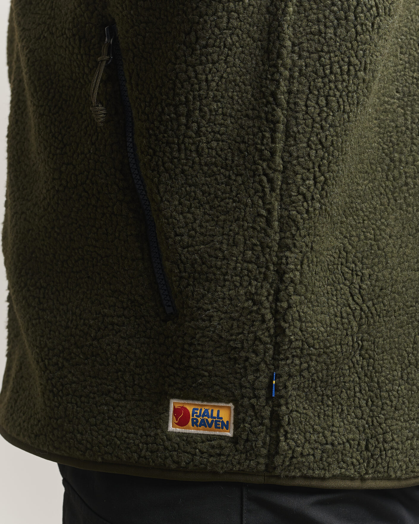 Herre | Trøjer | Fjällräven | Vardag Pile Fleece Zip Jacket Deep Forest