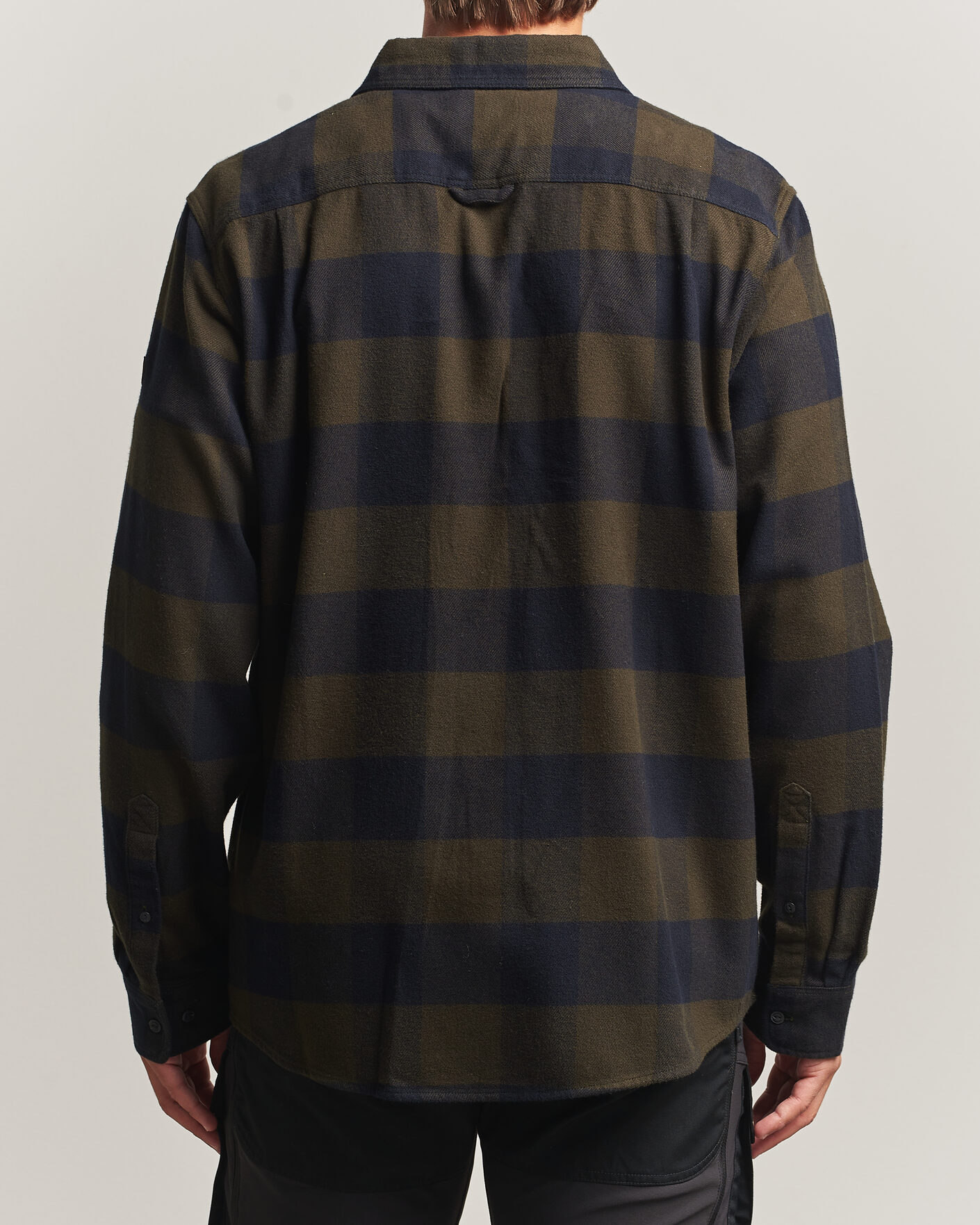 Herre | Skjorter | Fjällräven | Övik Heavy Flannel Shirt Deep Forest