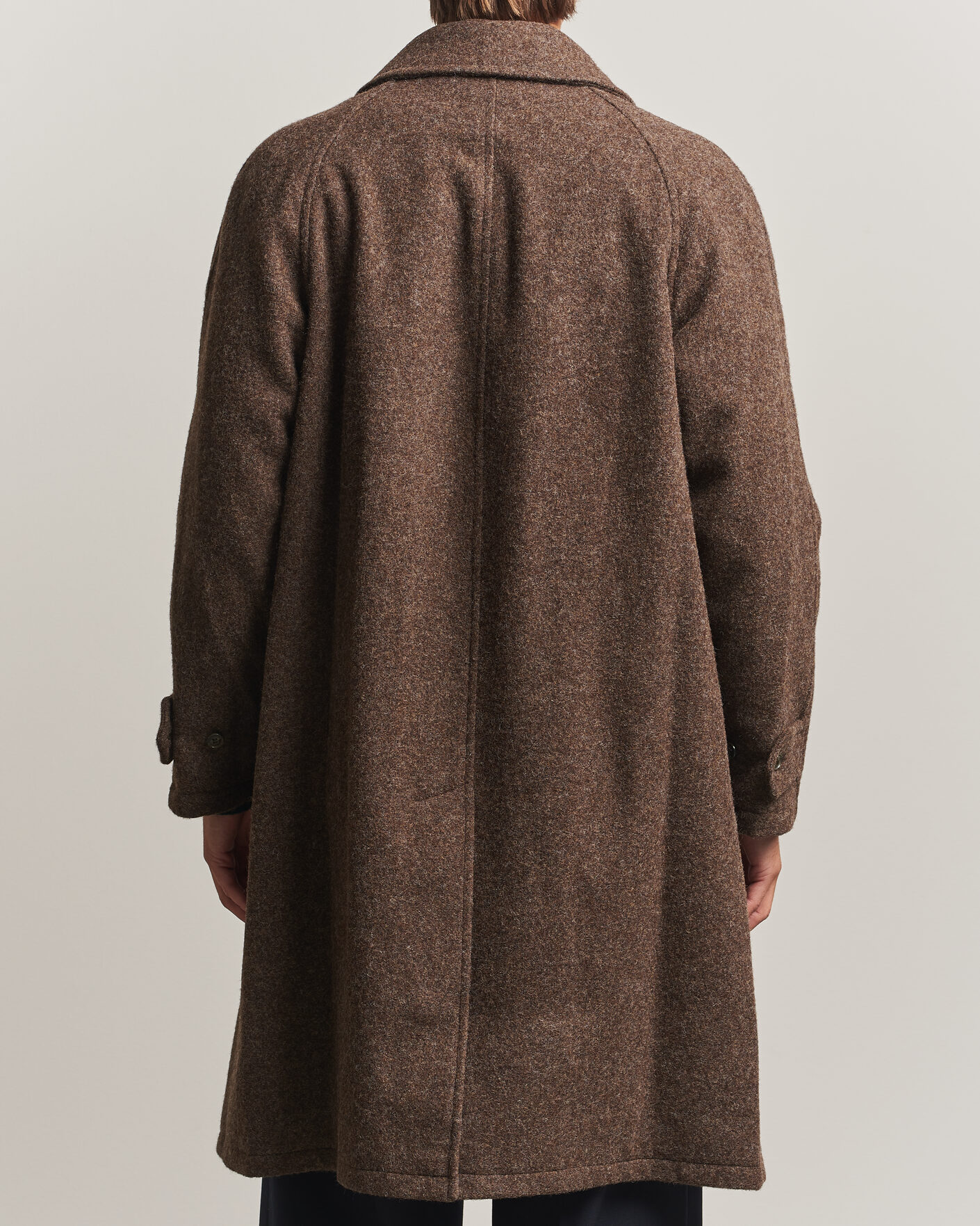 Herre | Jakker | Gloverall | Hynes Wool Coat Mocha