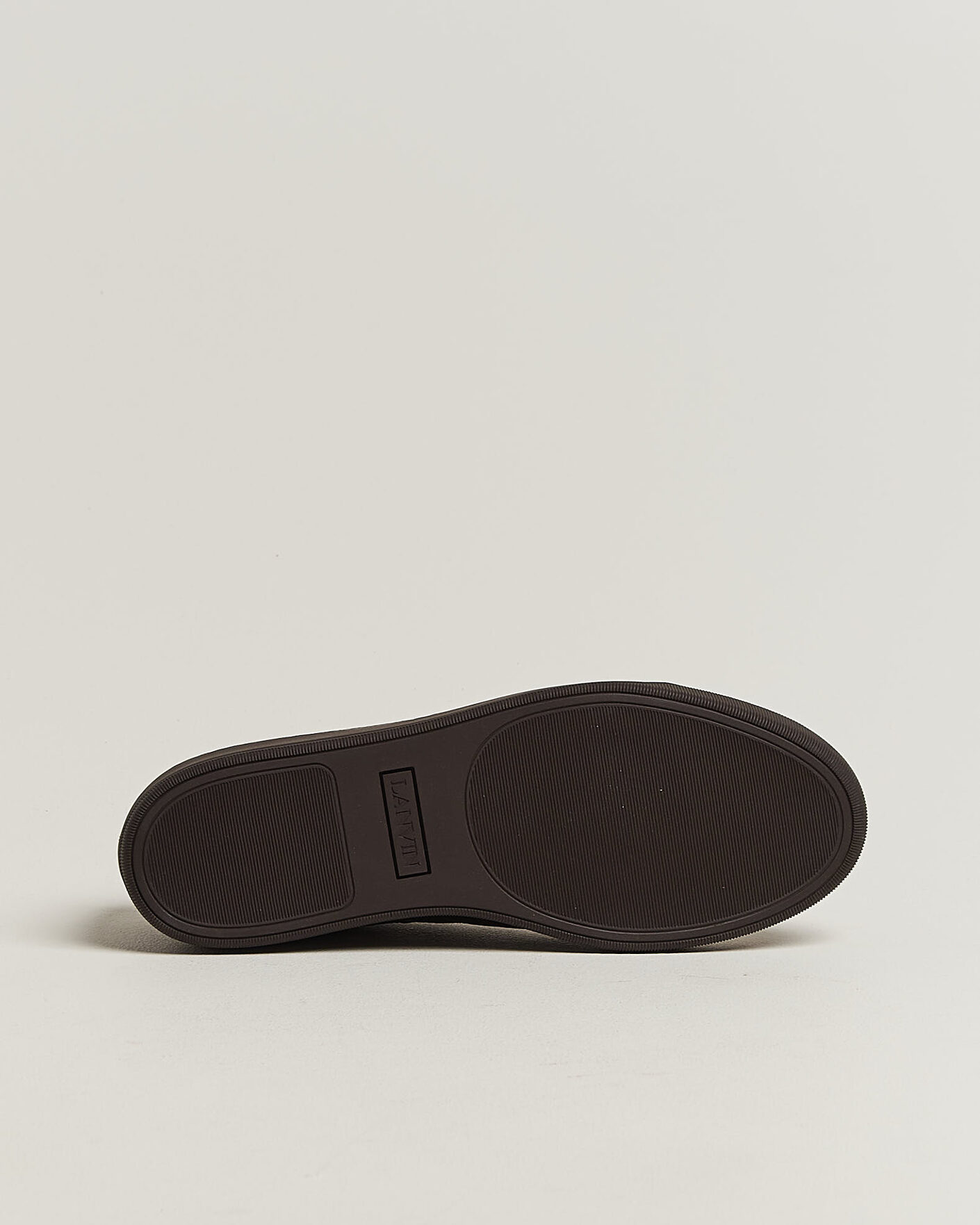 Herre | Sneakers | Lanvin | DBB1 Grain Leather Cap Toe Sneaker Brown