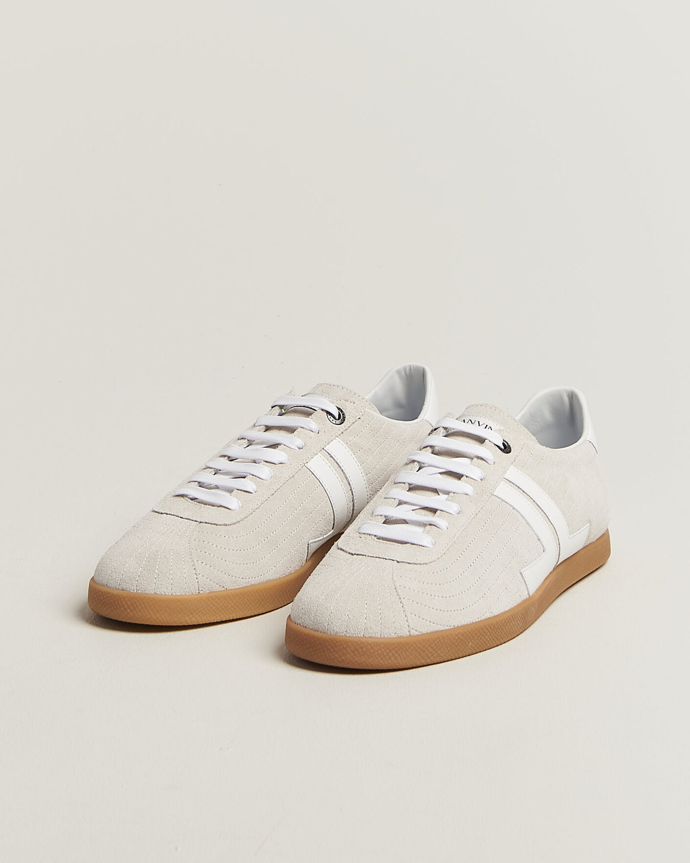 Herre | Sneakers | Lanvin | Glen Leather Sneakers White