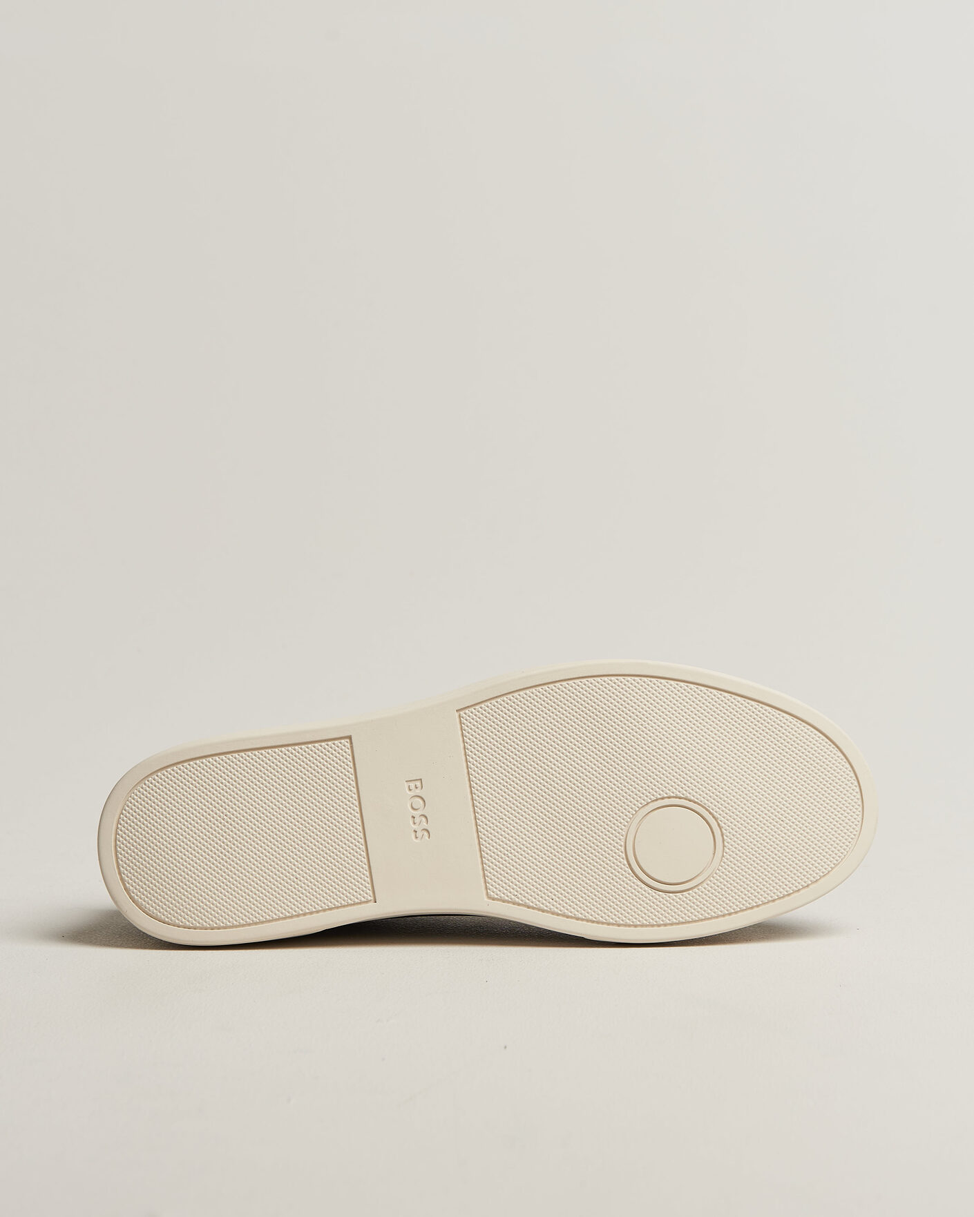 Herre | Sneakers | BOSS BLACK | Kieran Grained Leather Sneaker Black