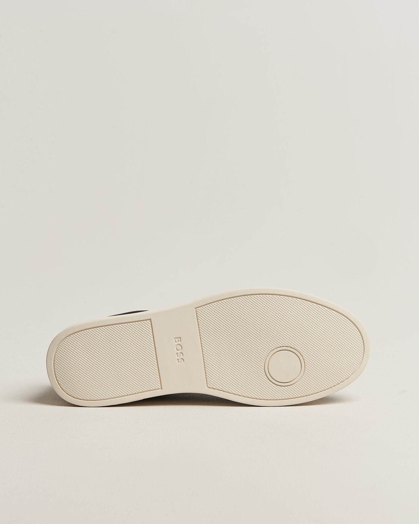 Herre | Sneakers | BOSS BLACK | Kieran Grained Leather Sneaker Dark Brown