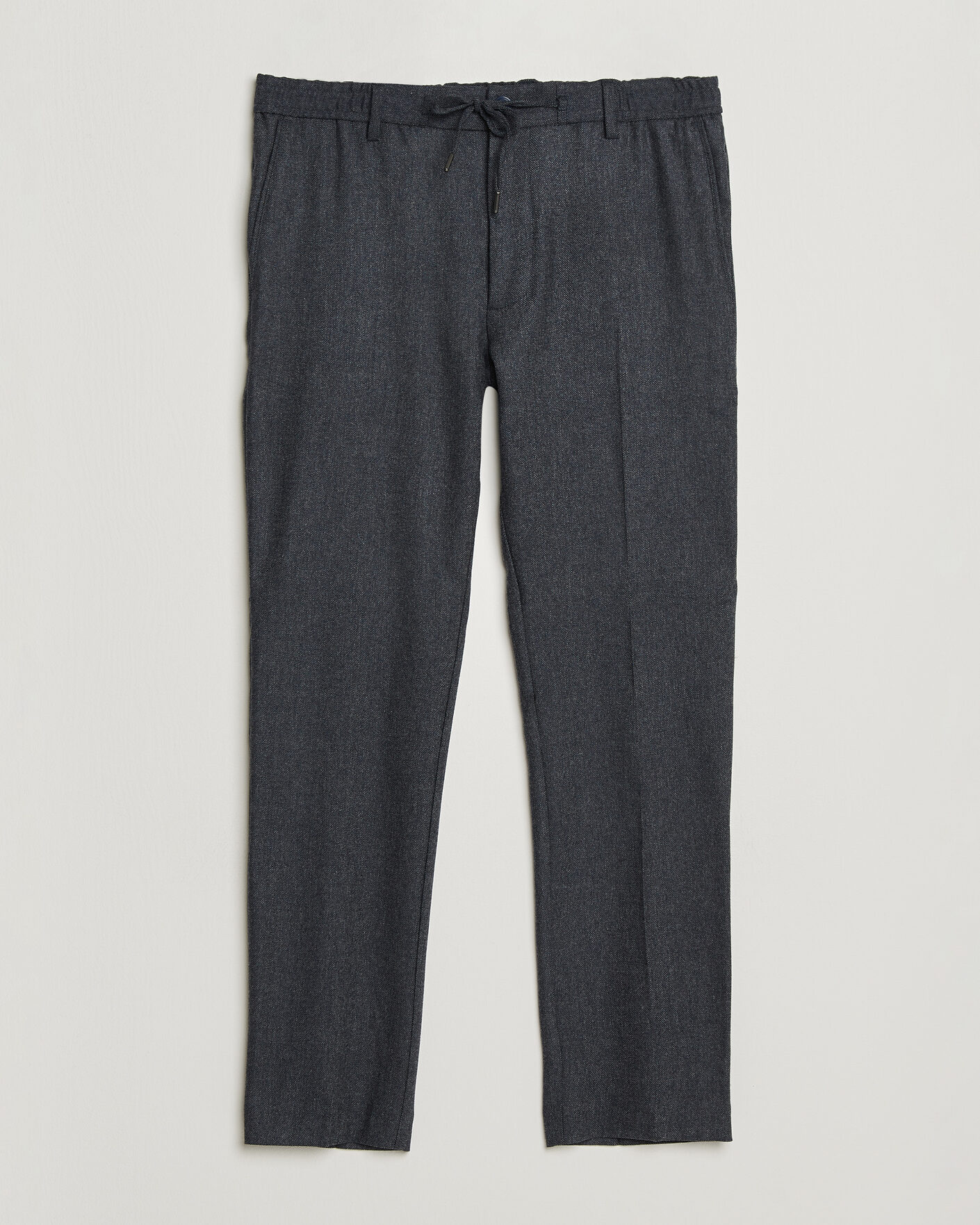 Herre | Bukser | BOSS BLACK | Kane Brushed Drawstring Trousers Dark Blue
