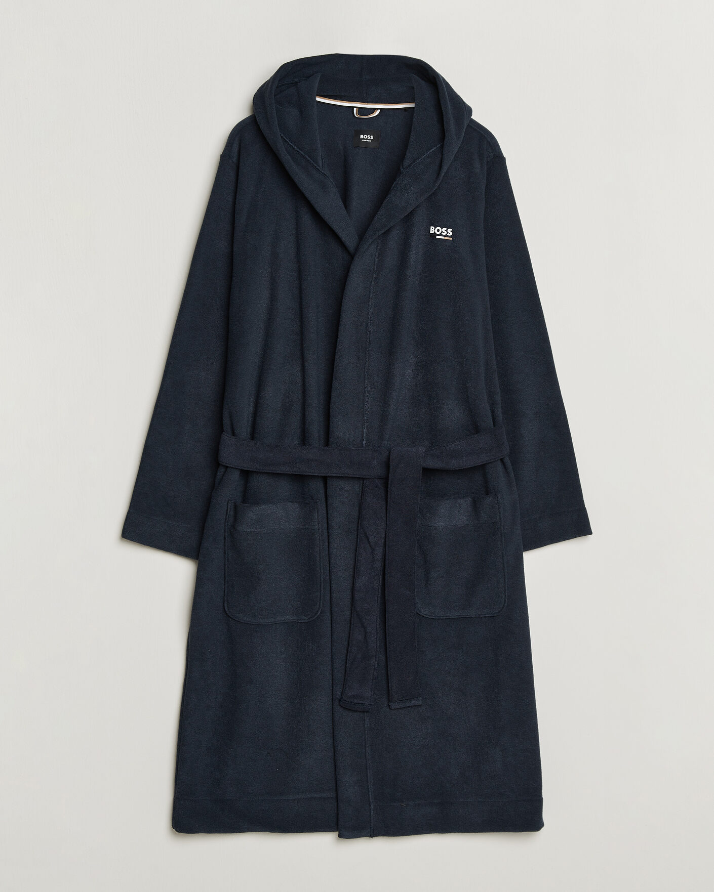 Herre | Pyjamas & Morgenkåber | BOSS BLACK | Terry Robe Dark Blue