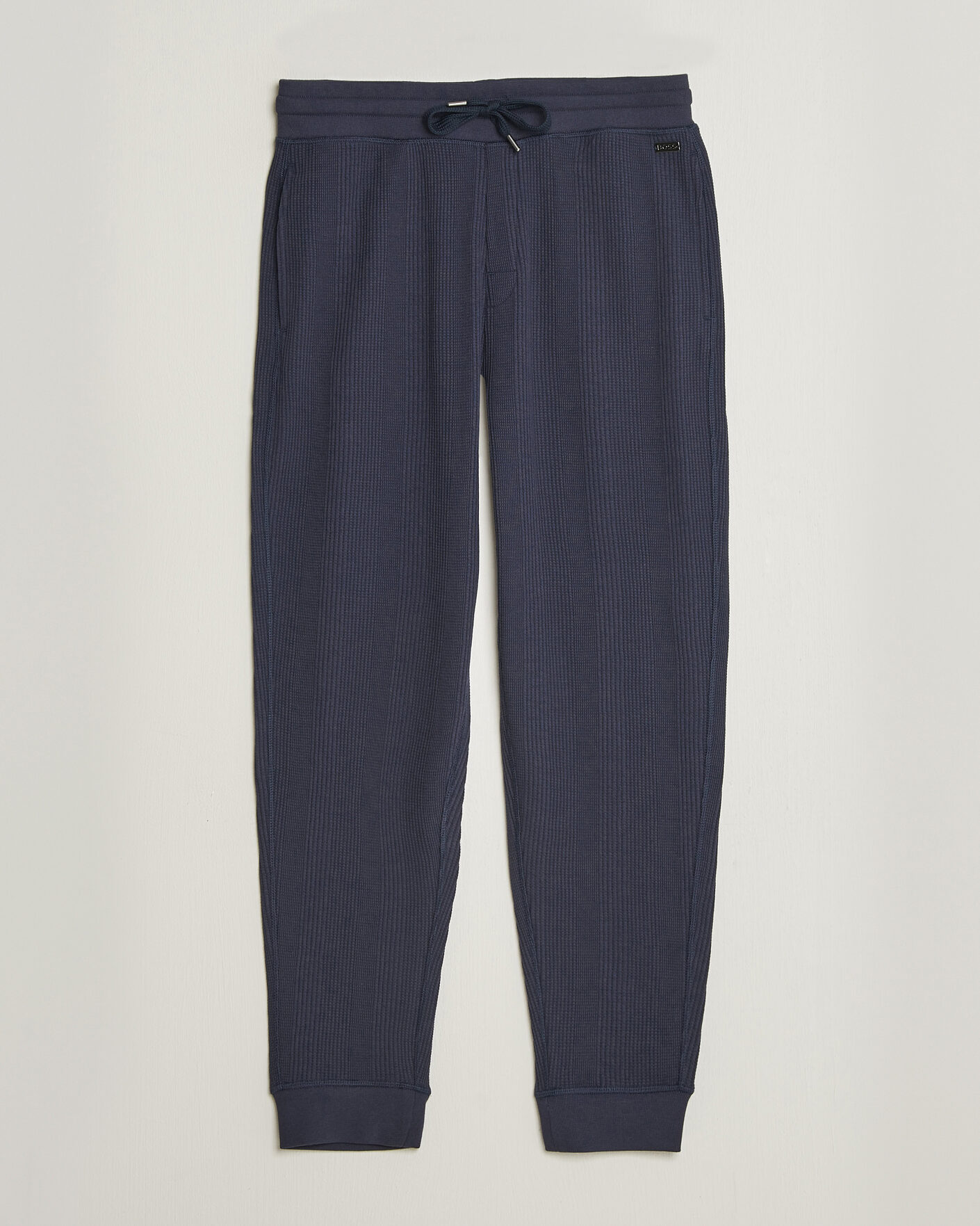 Herre | Bukser | BOSS BLACK | Structured Loungewear Sweatpants Dark Blue