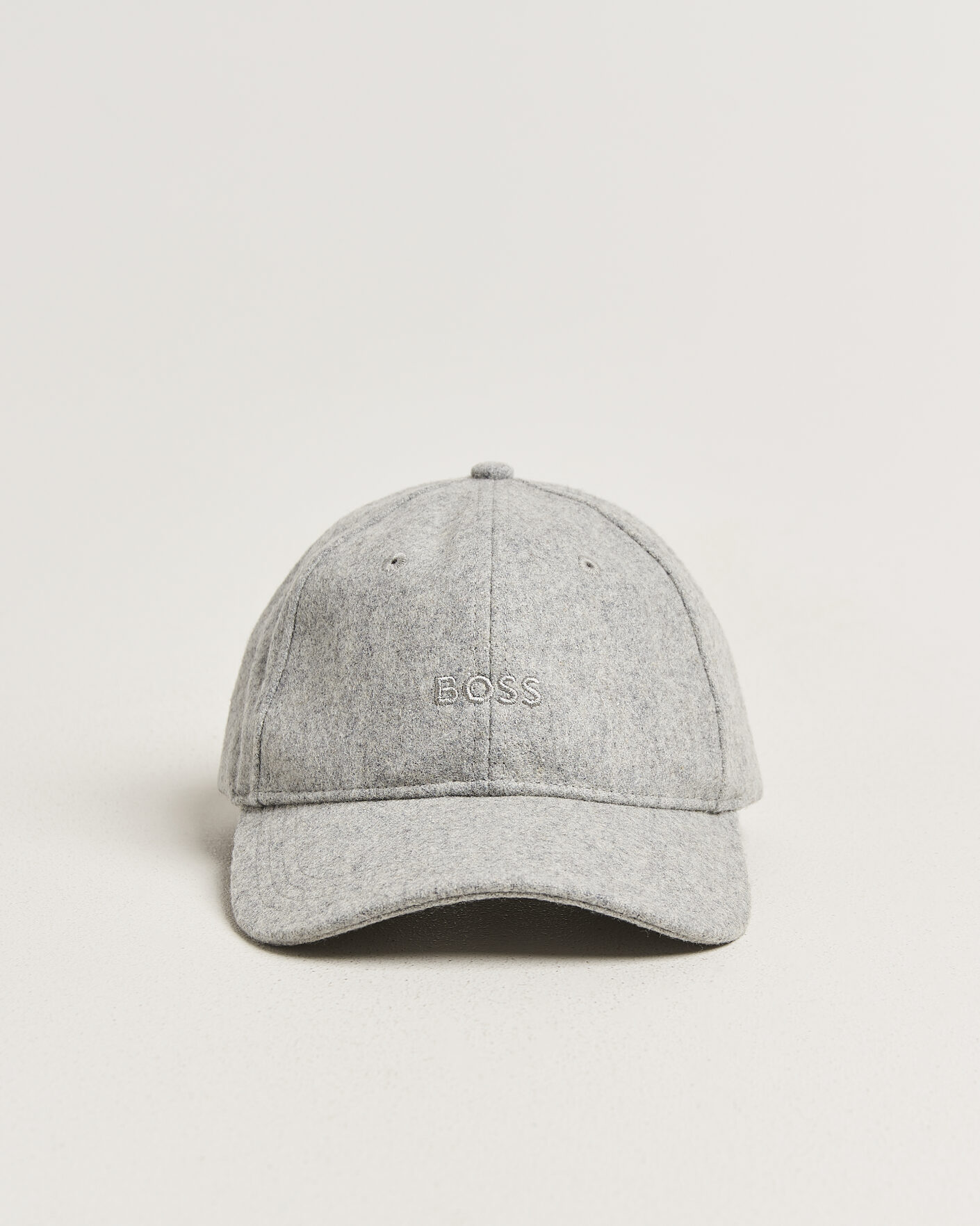 Herre | Hatte & kasketter | BOSS ORANGE | Derrel Wool Cap Open Grey