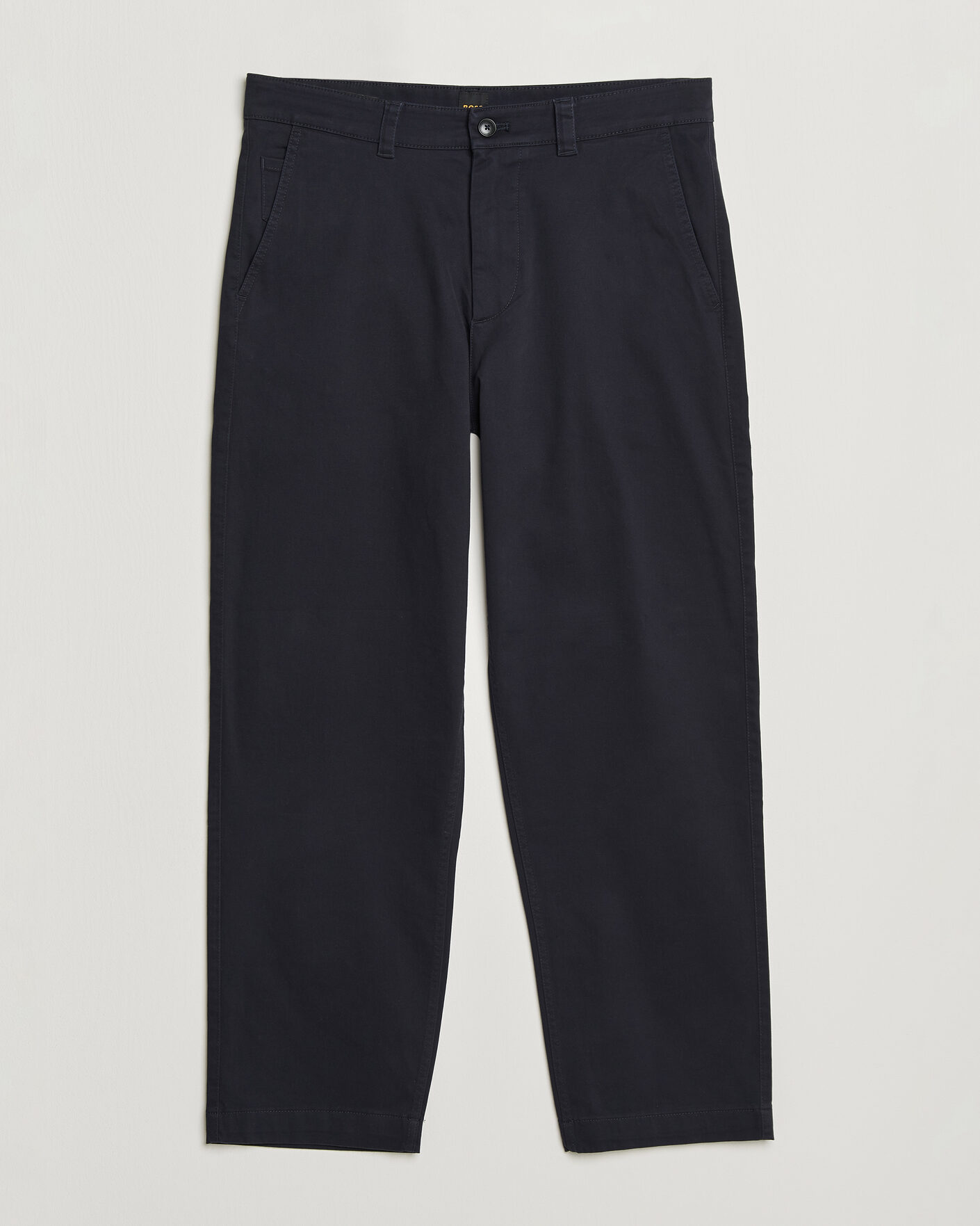 Herre | Bukser | BOSS ORANGE | Cotton Chino Dark Blue