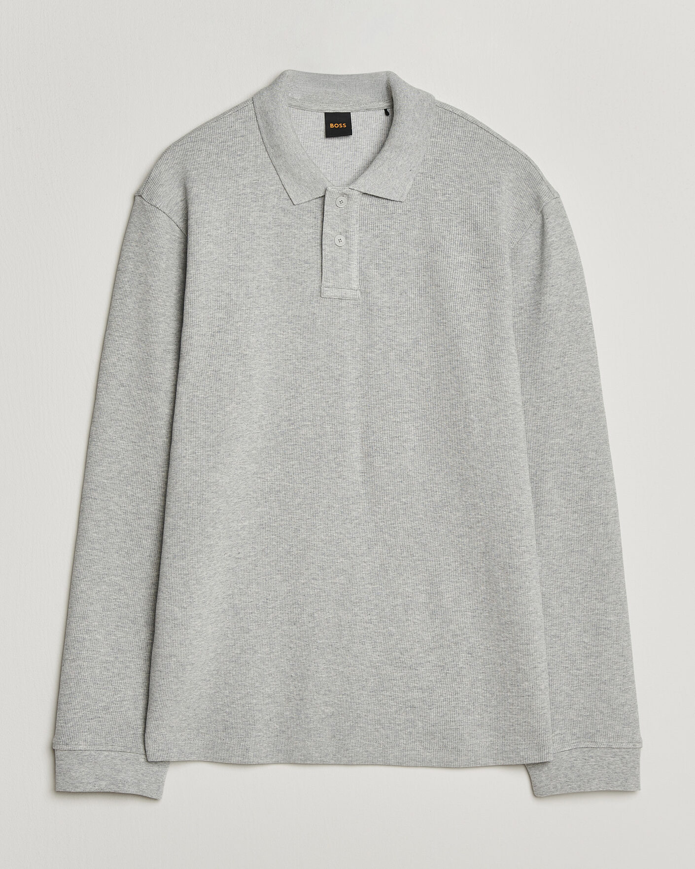 Herre | Trøjer | BOSS ORANGE | Petempesto Polo Sweater Open Grey