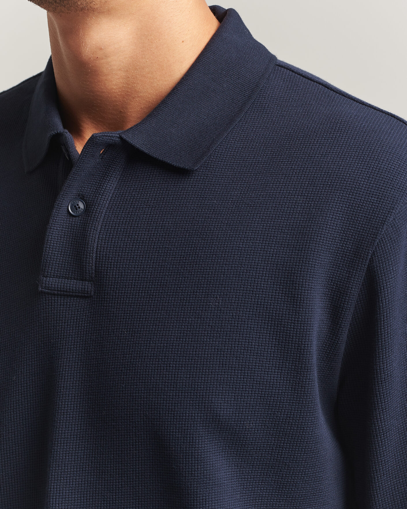 Herre | Trøjer | BOSS ORANGE | Petempesto Polo Sweater Dark Blue