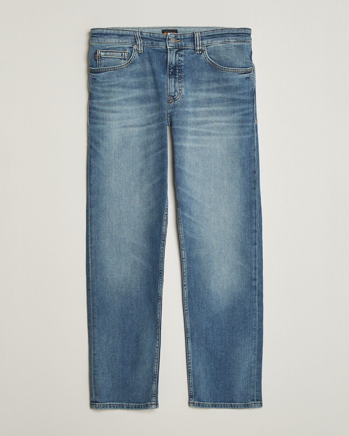 Herre | Jeans | BOSS ORANGE | Ogden Regular Fit Jeans Medium Blue