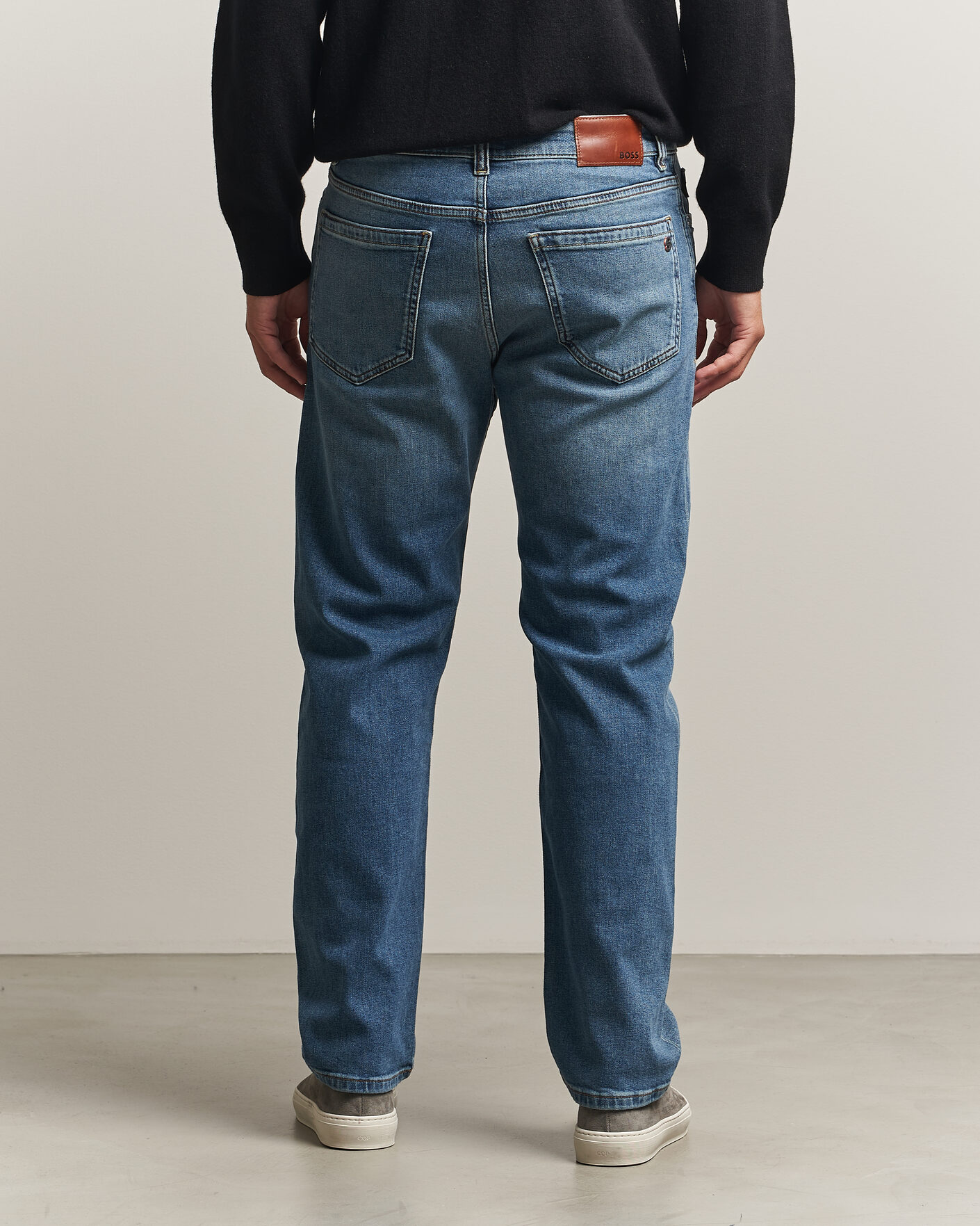 Herre | Jeans | BOSS ORANGE | Ogden Regular Fit Jeans Medium Blue