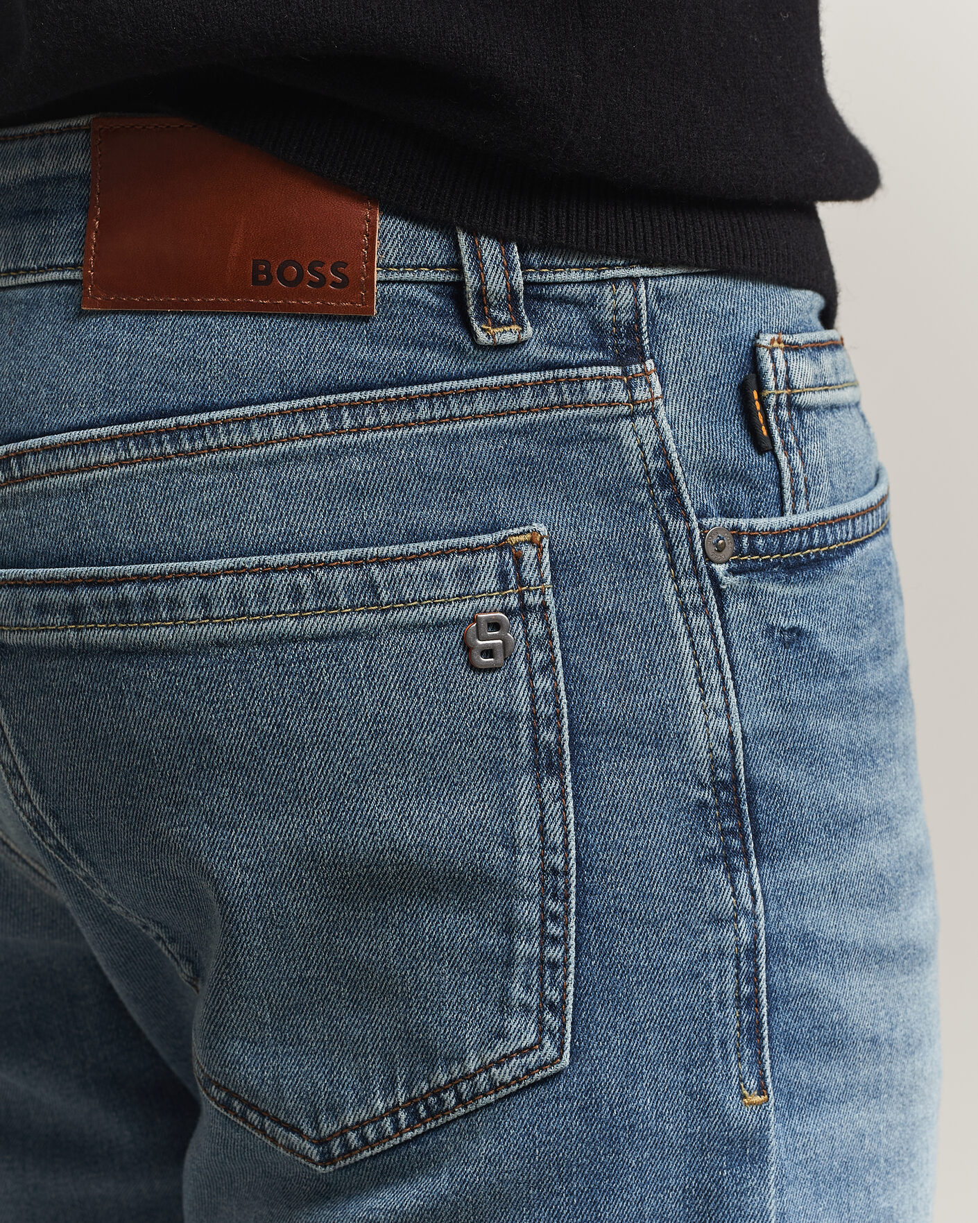 Herre | Jeans | BOSS ORANGE | Ogden Regular Fit Jeans Medium Blue