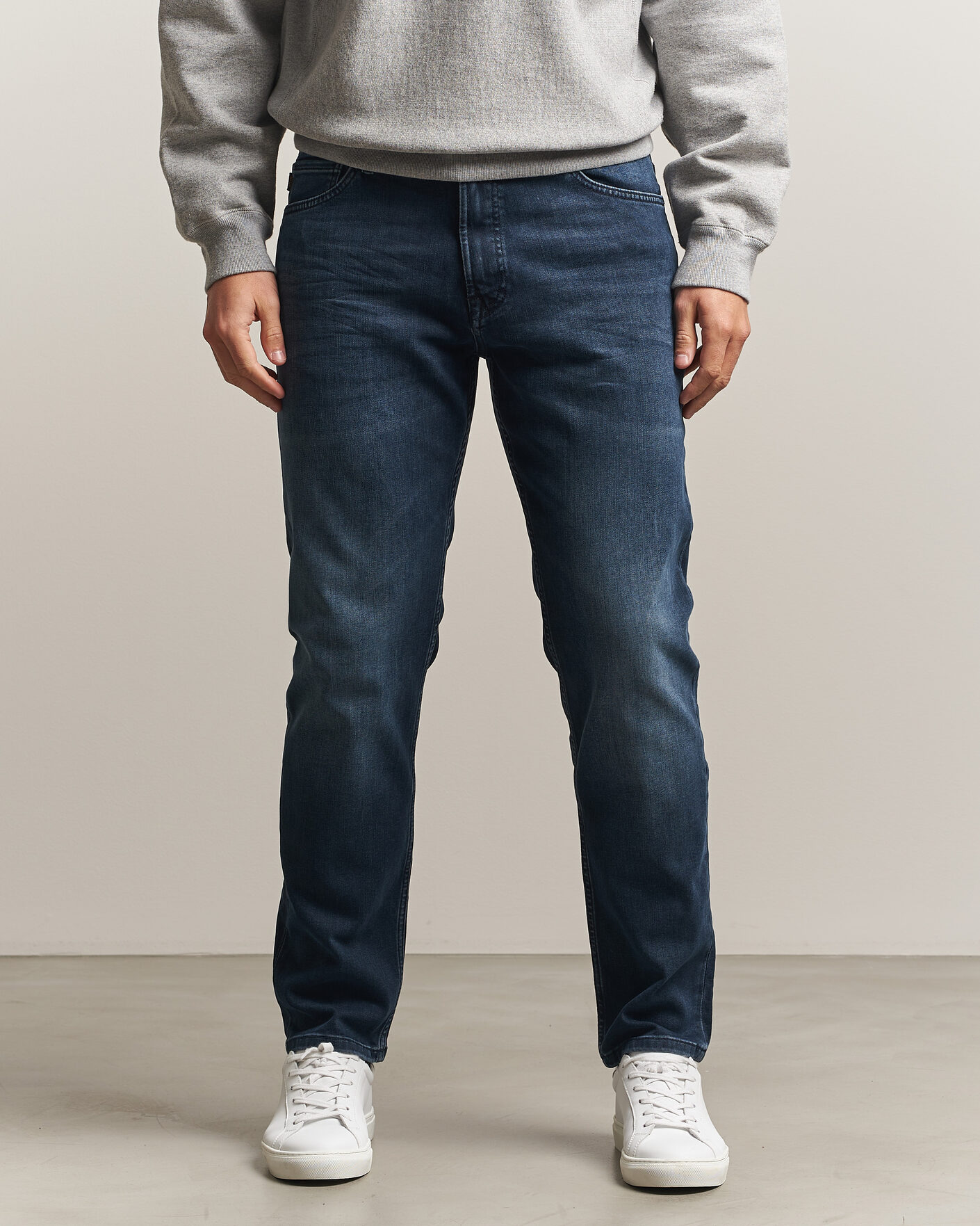 Herre | Jeans | BOSS ORANGE | Re.Maine Regular Fit Jeans Navy