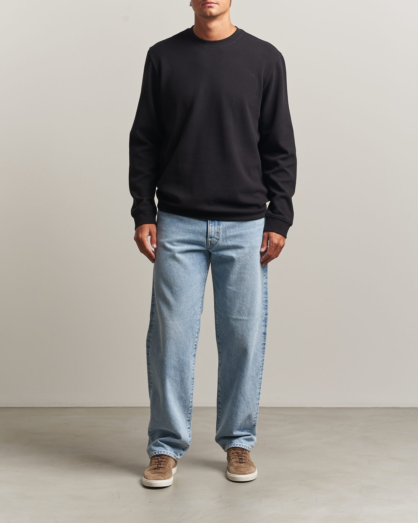 Herre | Trøjer | BOSS ORANGE | Tempesto Sweater Black