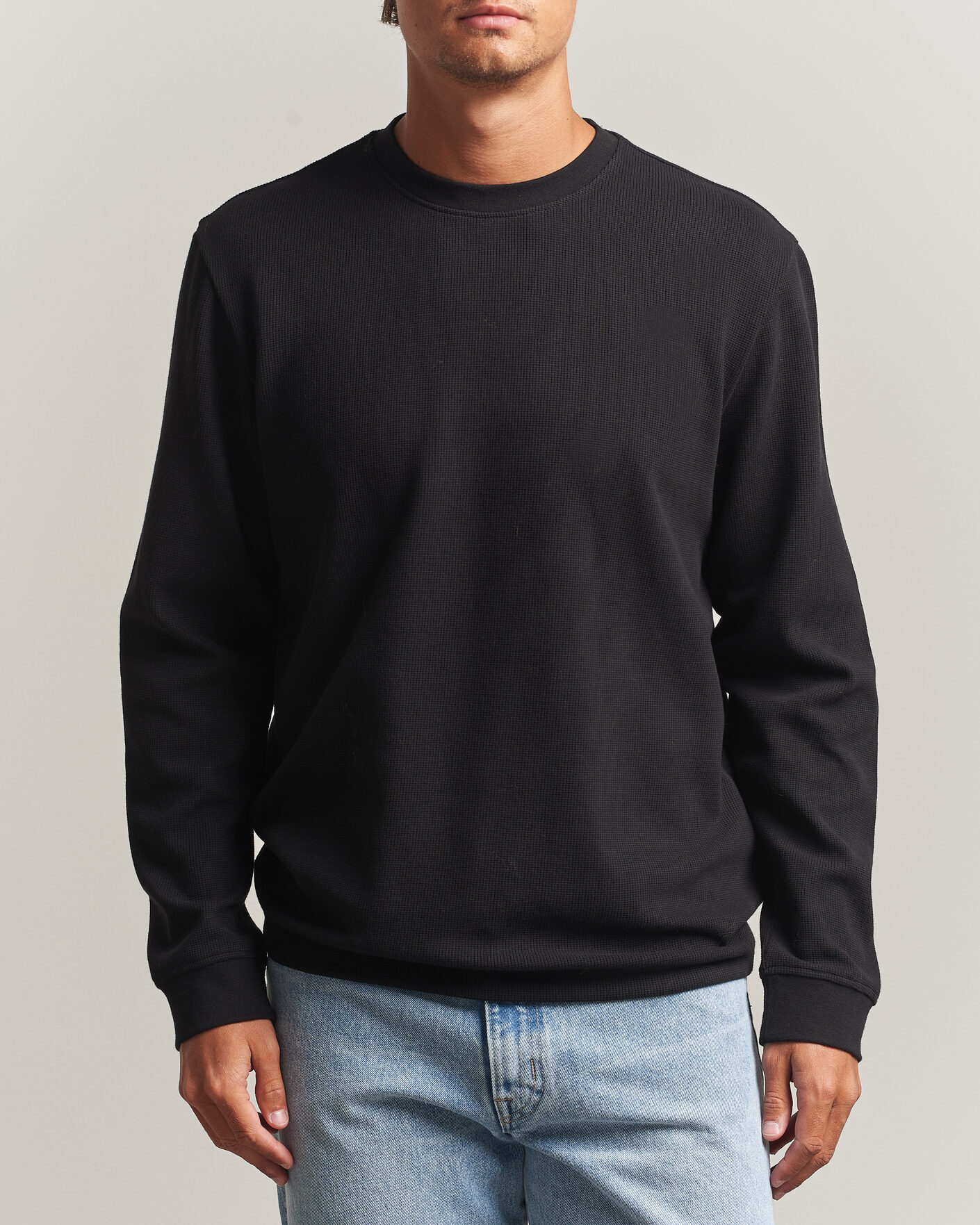 Herre | Trøjer | BOSS ORANGE | Tempesto Sweater Black